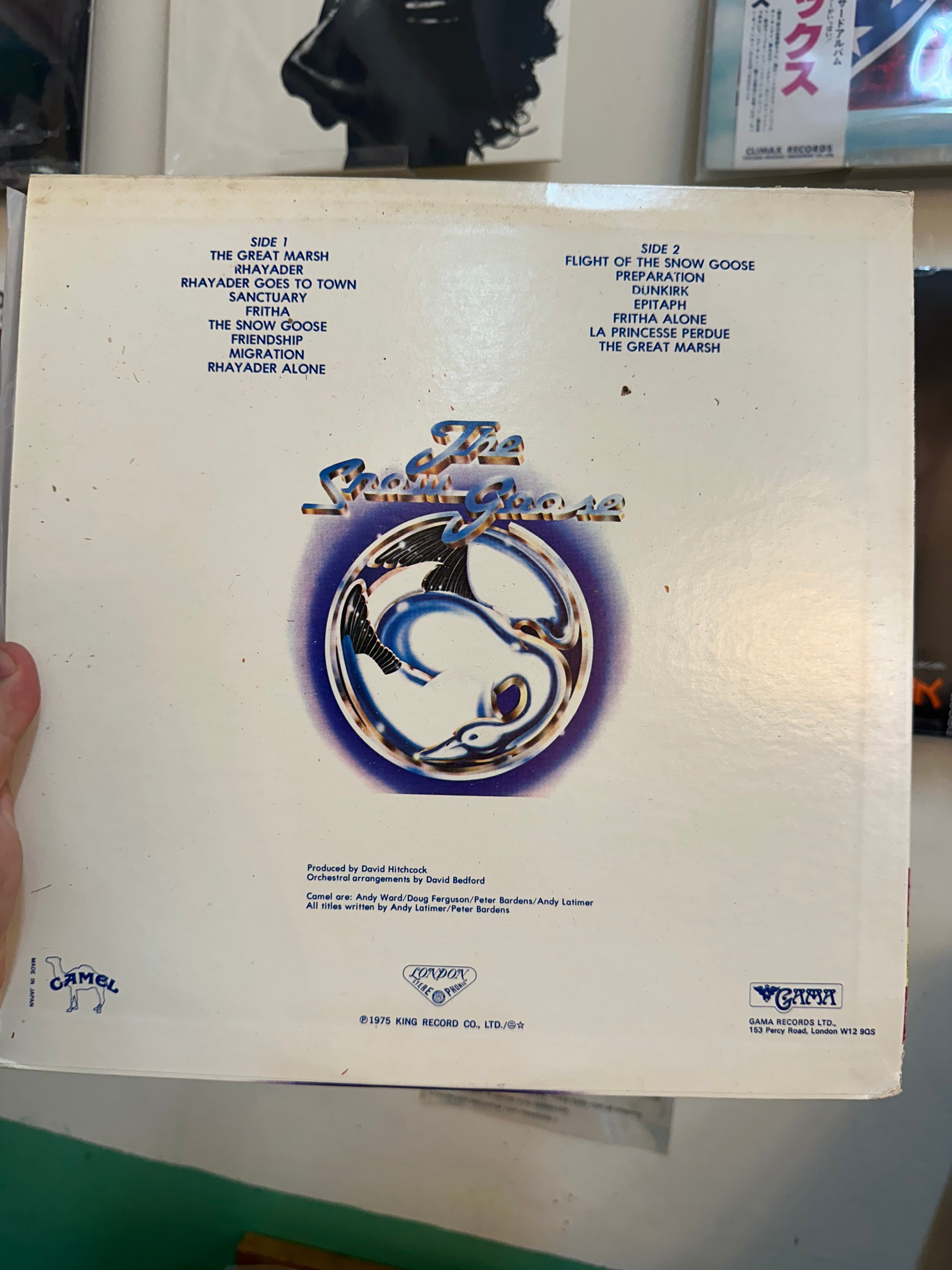 Camel – The Snow Goose (JPN 1975)