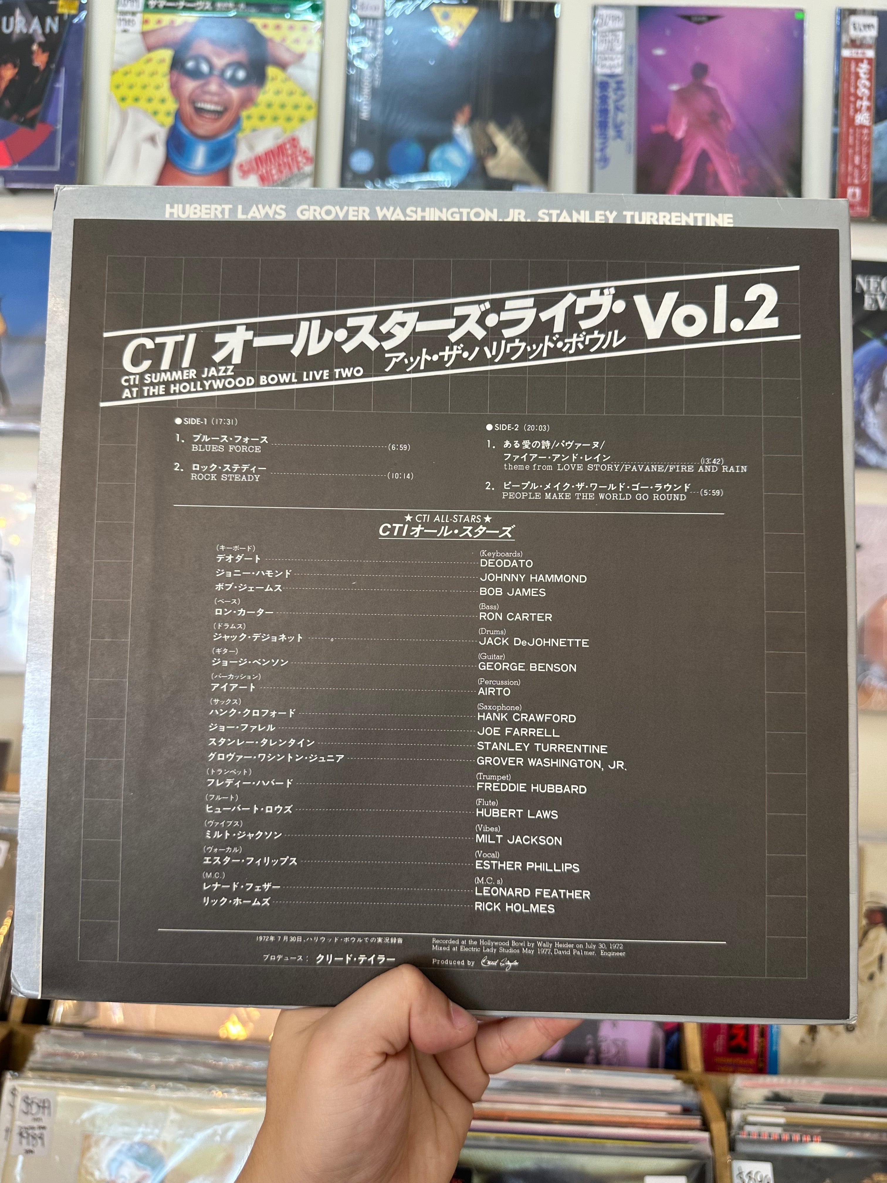 CTI All-Stars – CTI Summer Jazz At The Hollywood Bowl Live Two (JPN-1977)