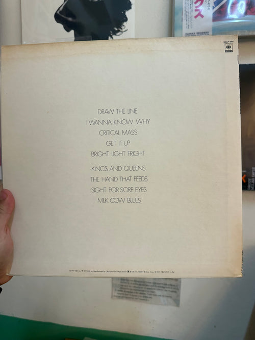 Aerosmith – Draw The Line (JPN 1977)