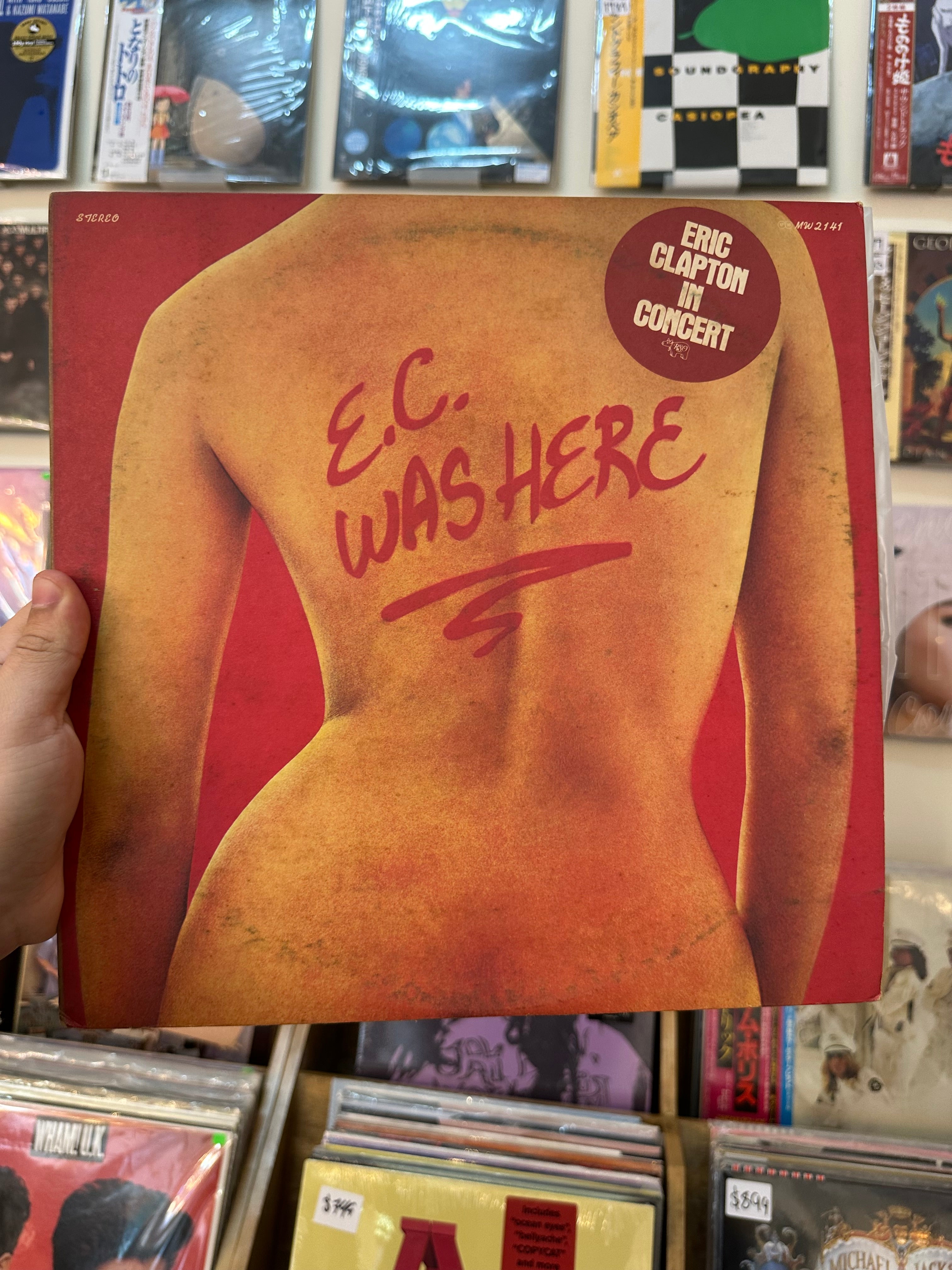Eric Clapton – E.C. Was Here (JPN 1975)
