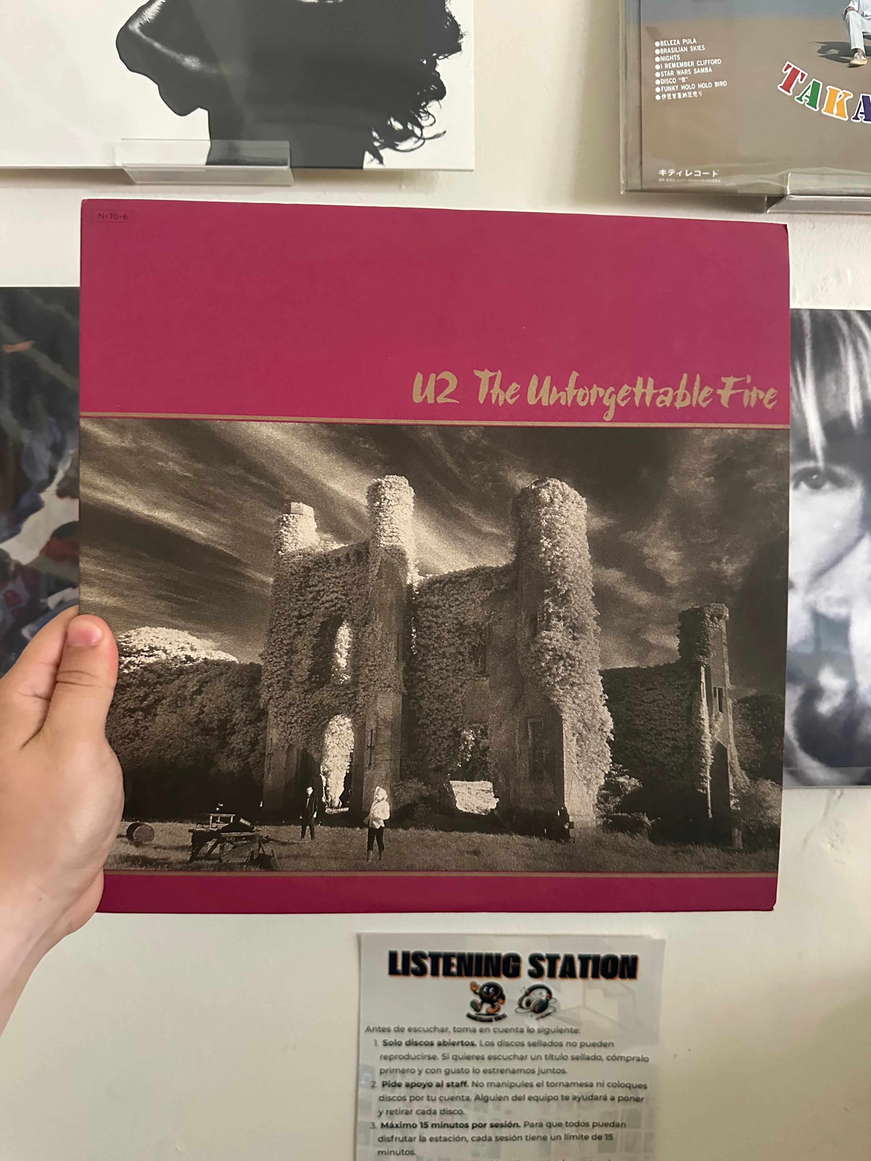 U2 – The Unforgettable Fire (jpn 1984)