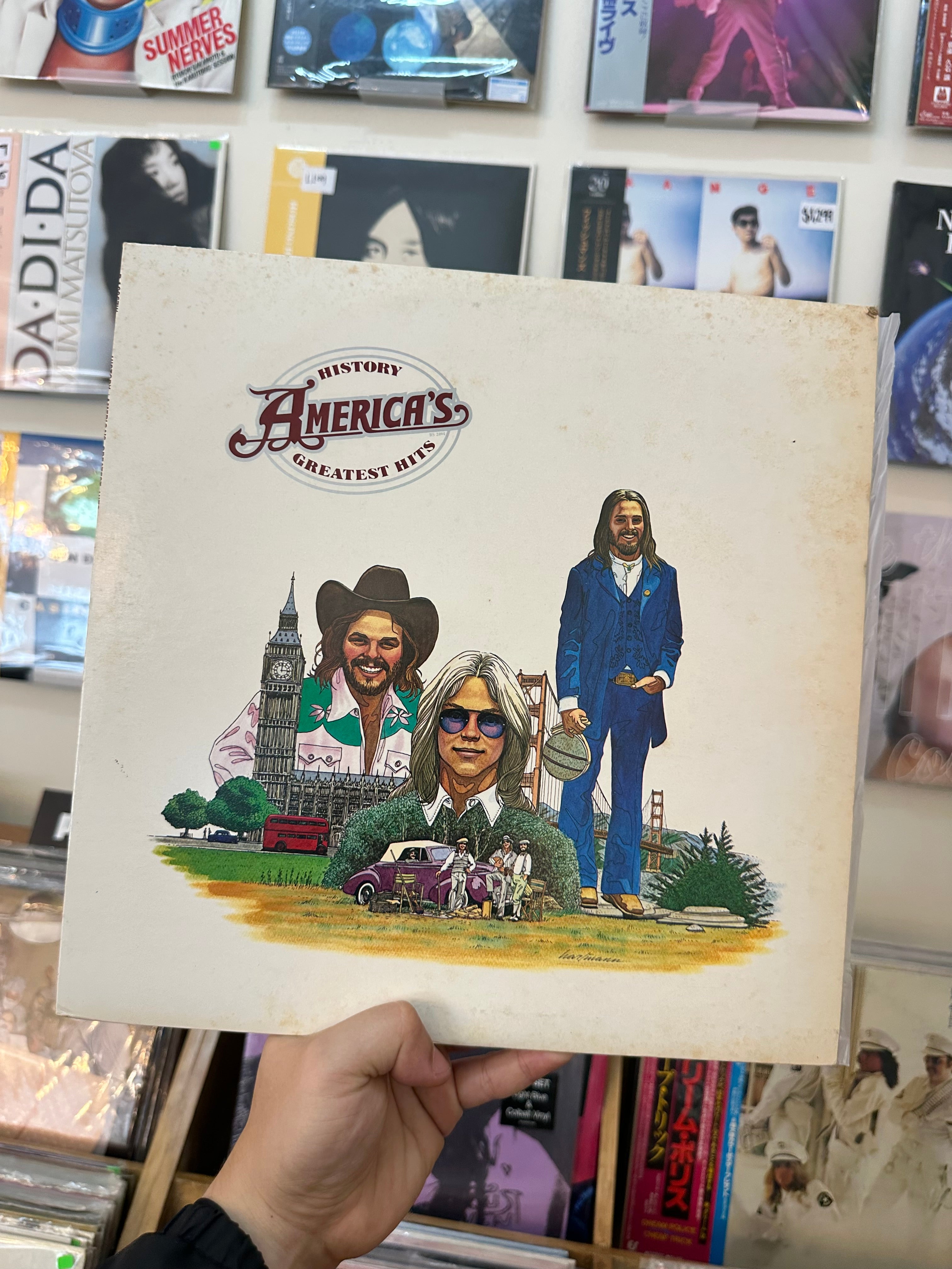 America – History · America's Greatest Hits (JPN-1975)