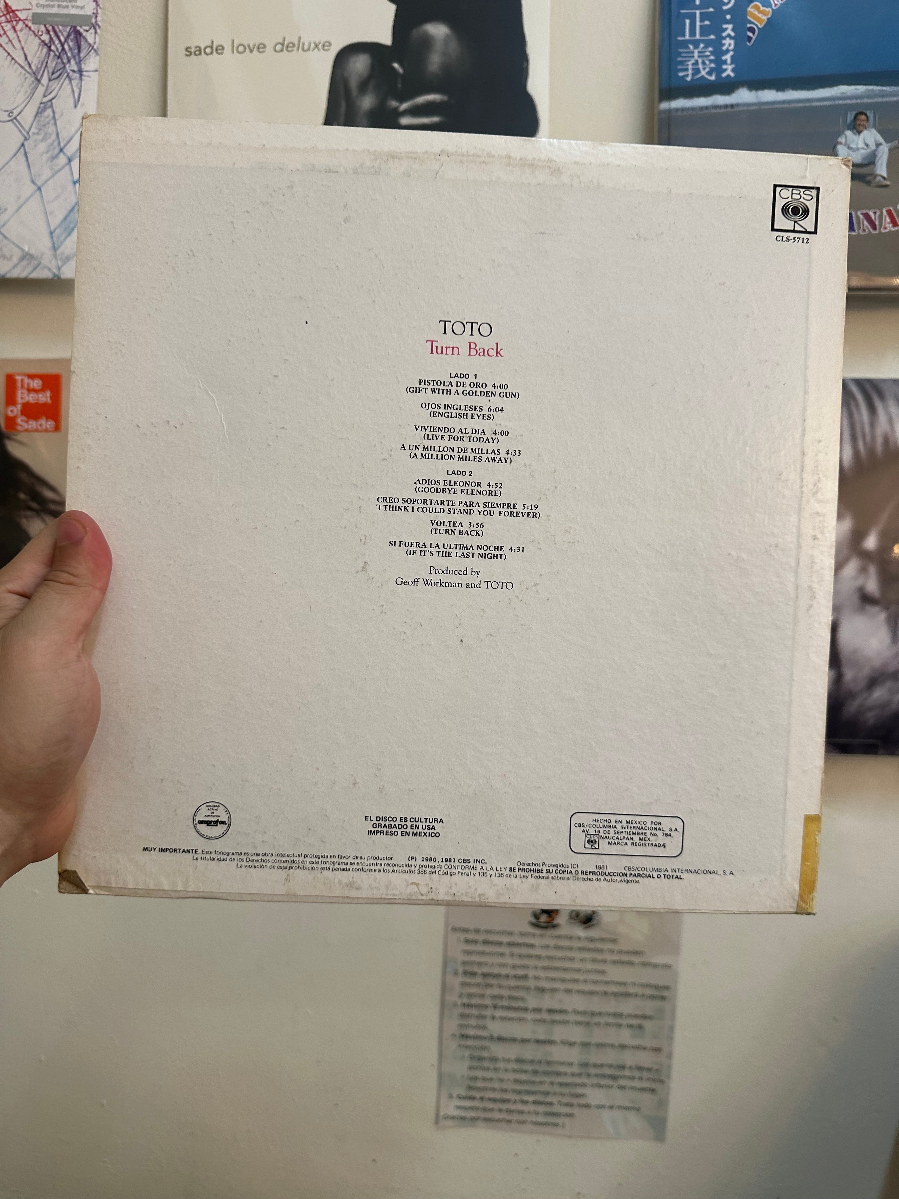Toto – Turn Back (MX-1981)