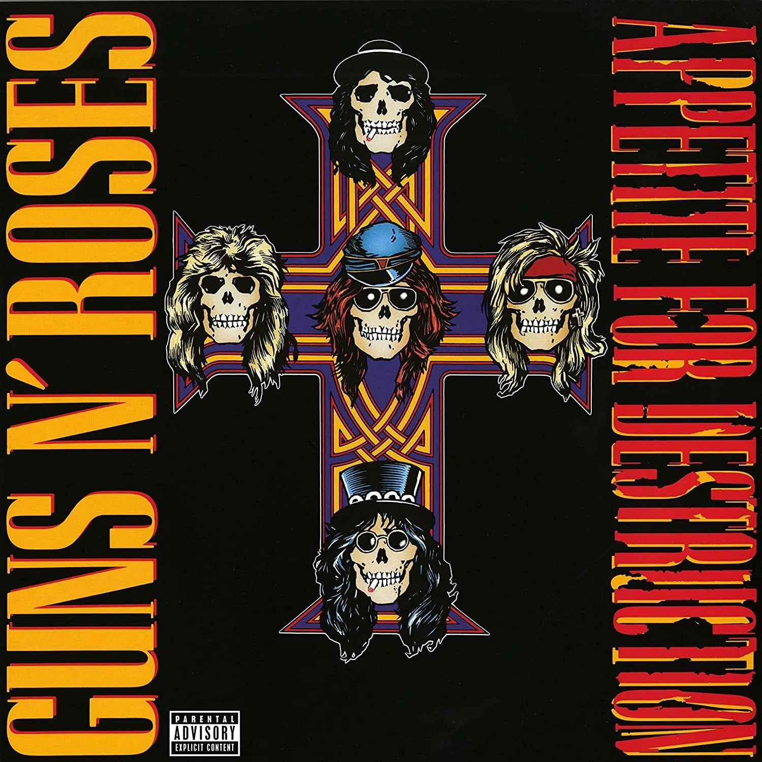 GUNS N' ROSES - APPETITE FOR DESTRUCTION