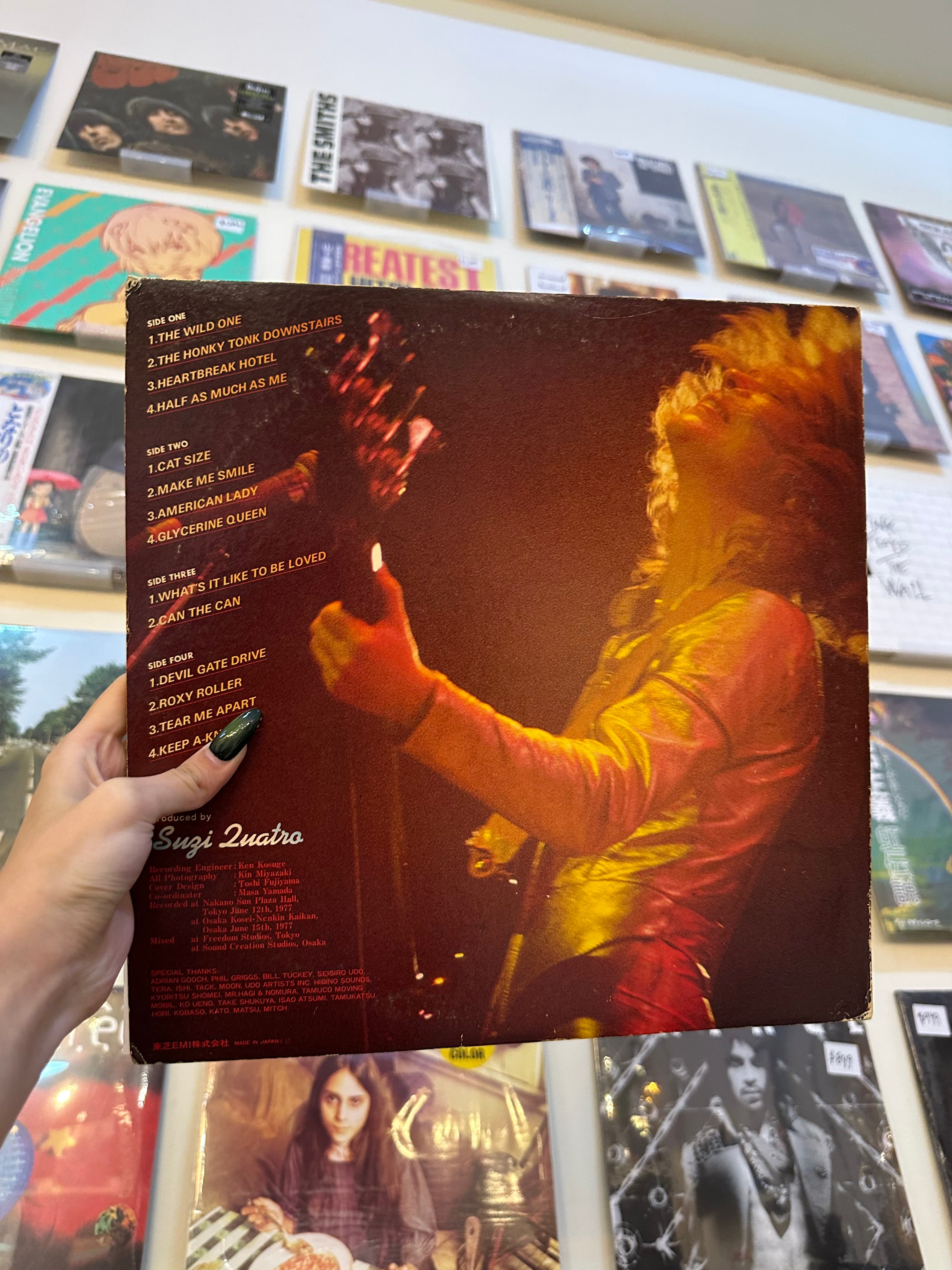 Suzi Quatro – Live And Kickin' (JPN-1977)