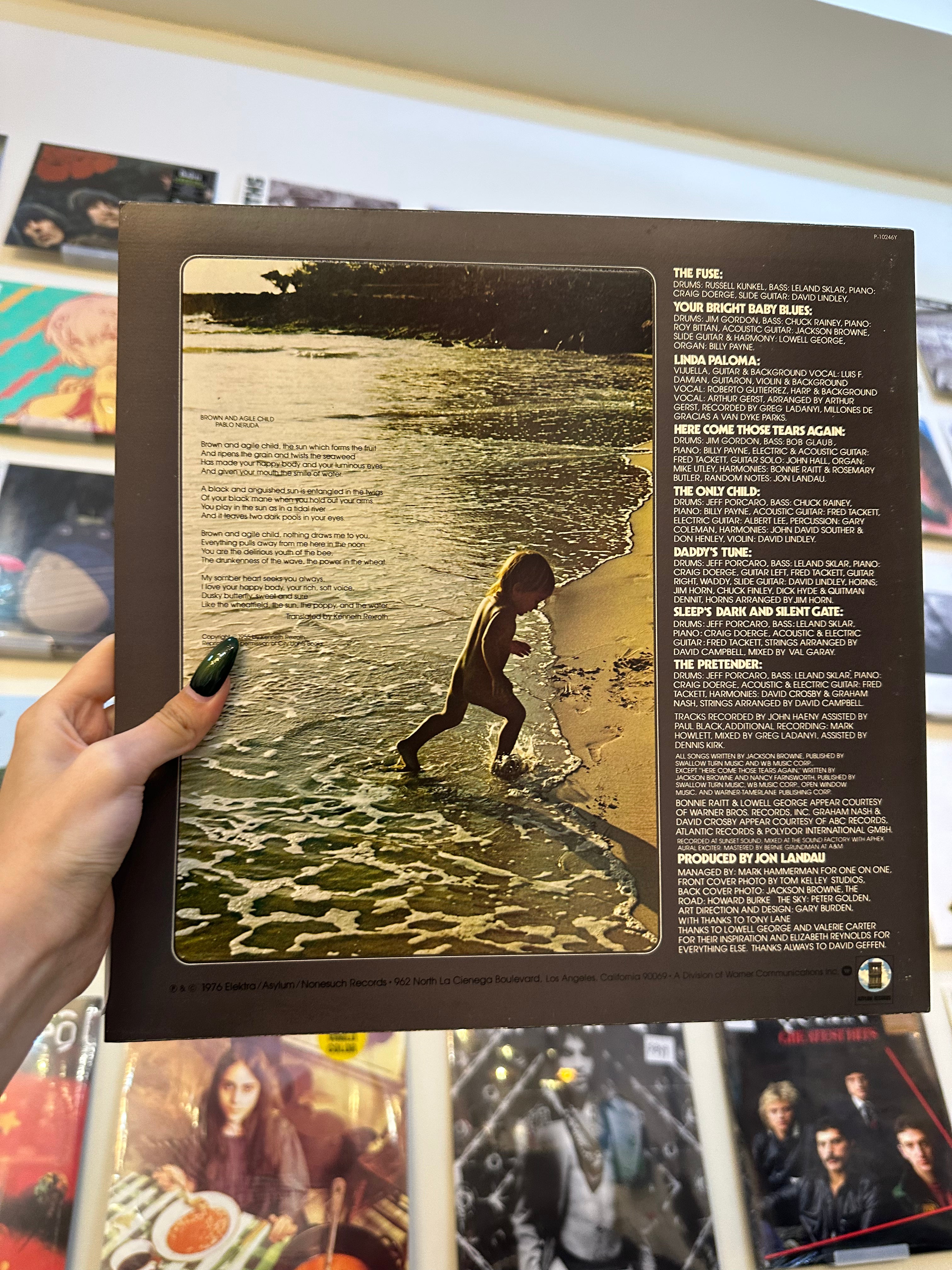 Jackson Browne – The Pretender (JPN-1976)