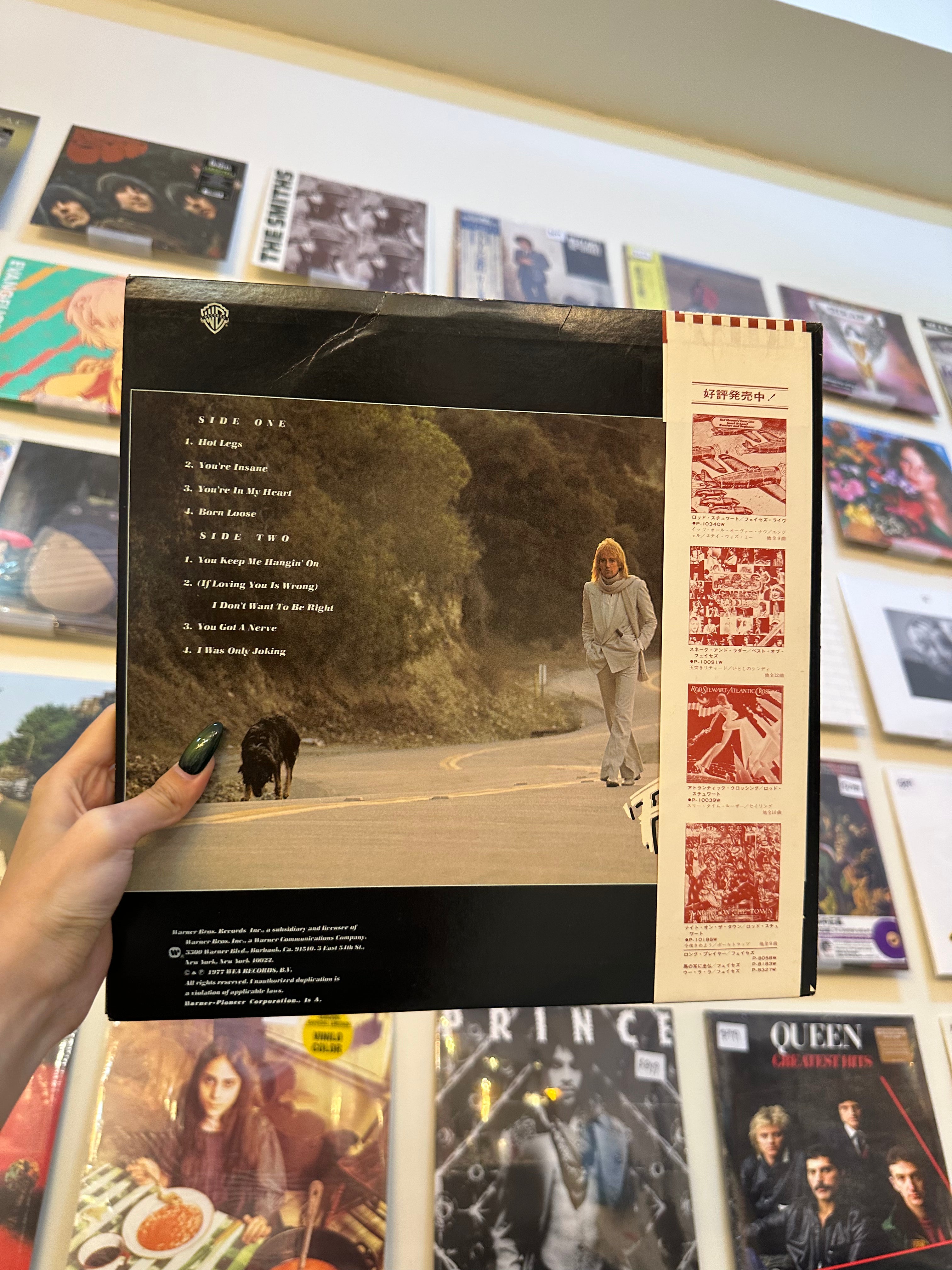 Rod Stewart – Foot Loose & Fancy Free  (JPN-1977)
