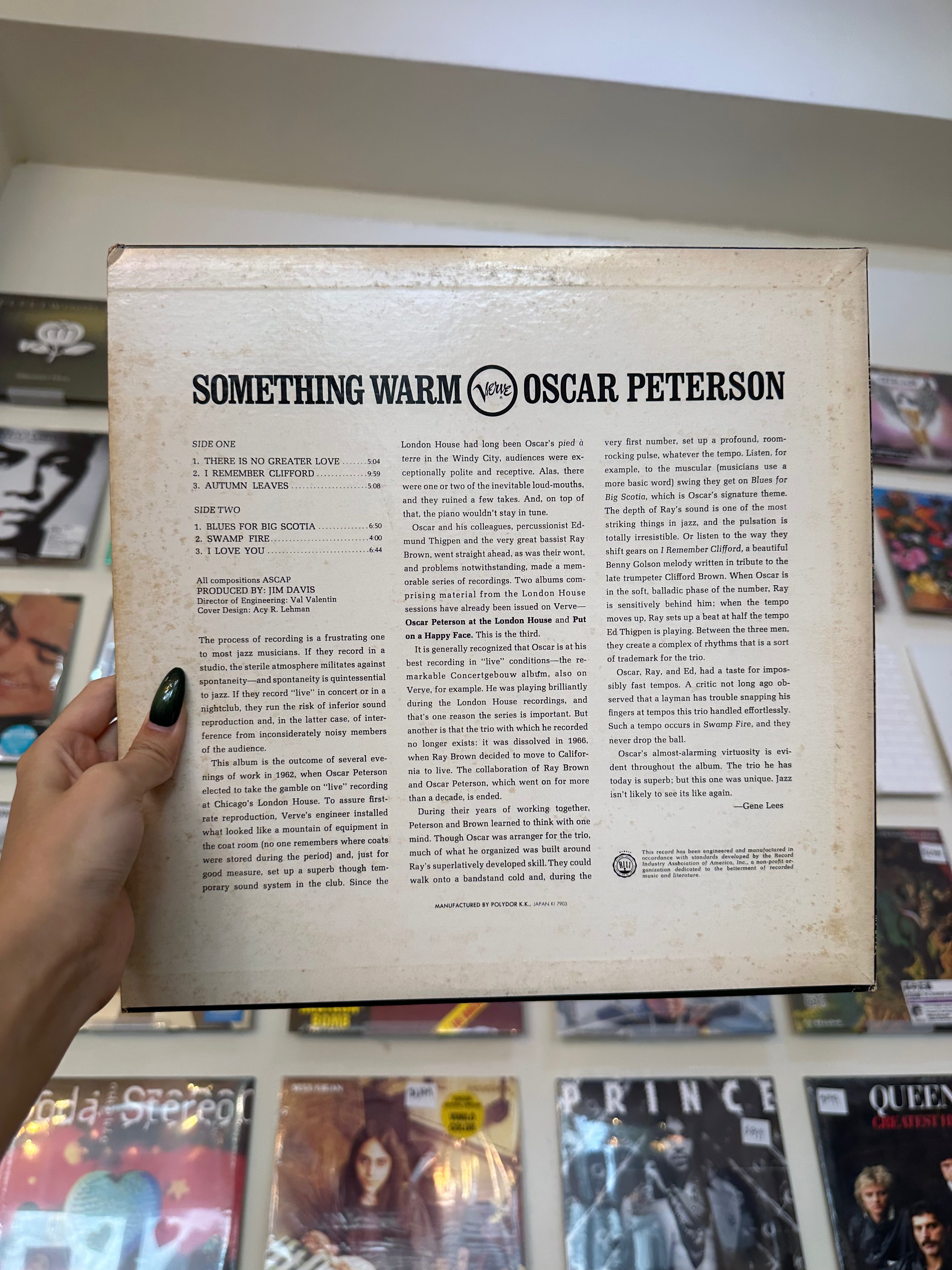 Oscar Peterson – Something Warm (JPN-1962)