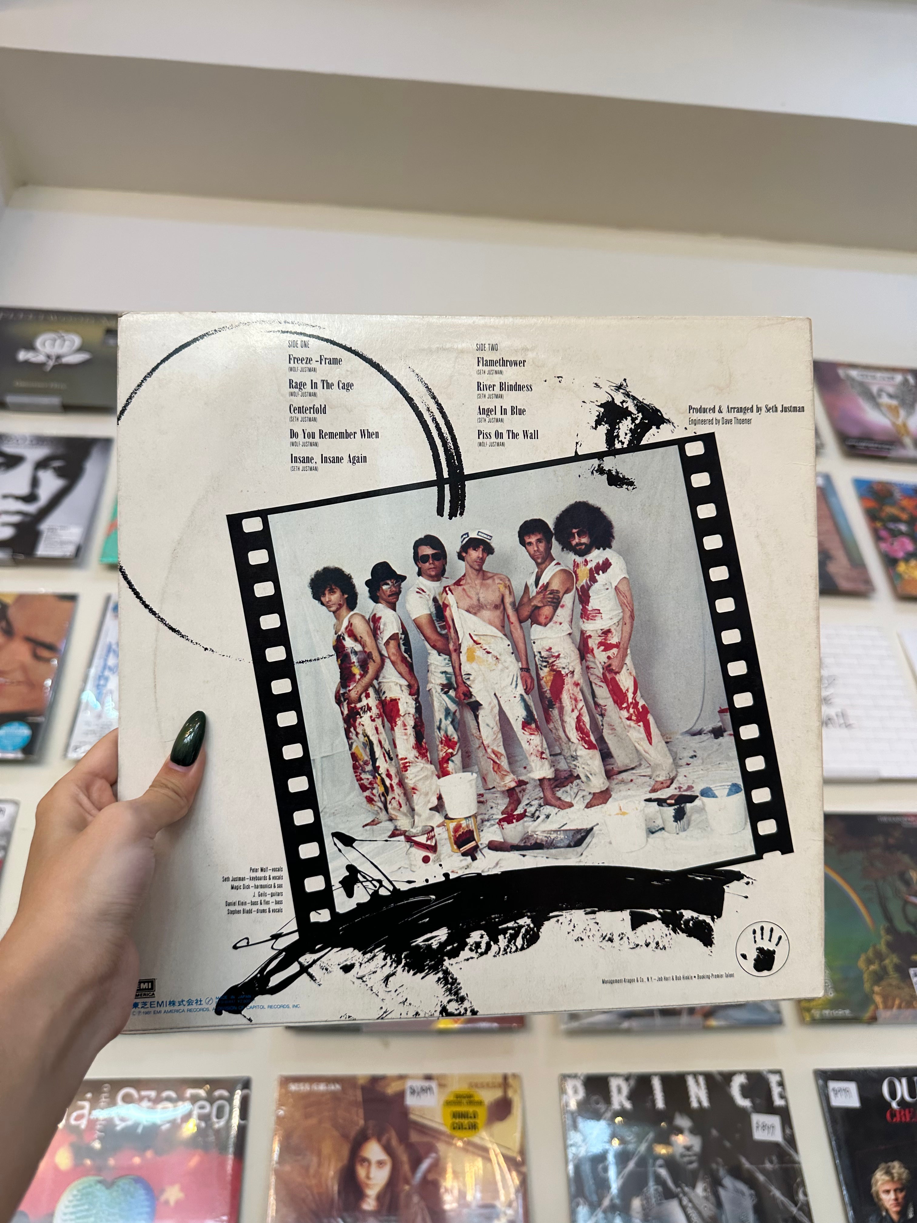 The J. Geils Band – Freeze Frame (JPN-1981)