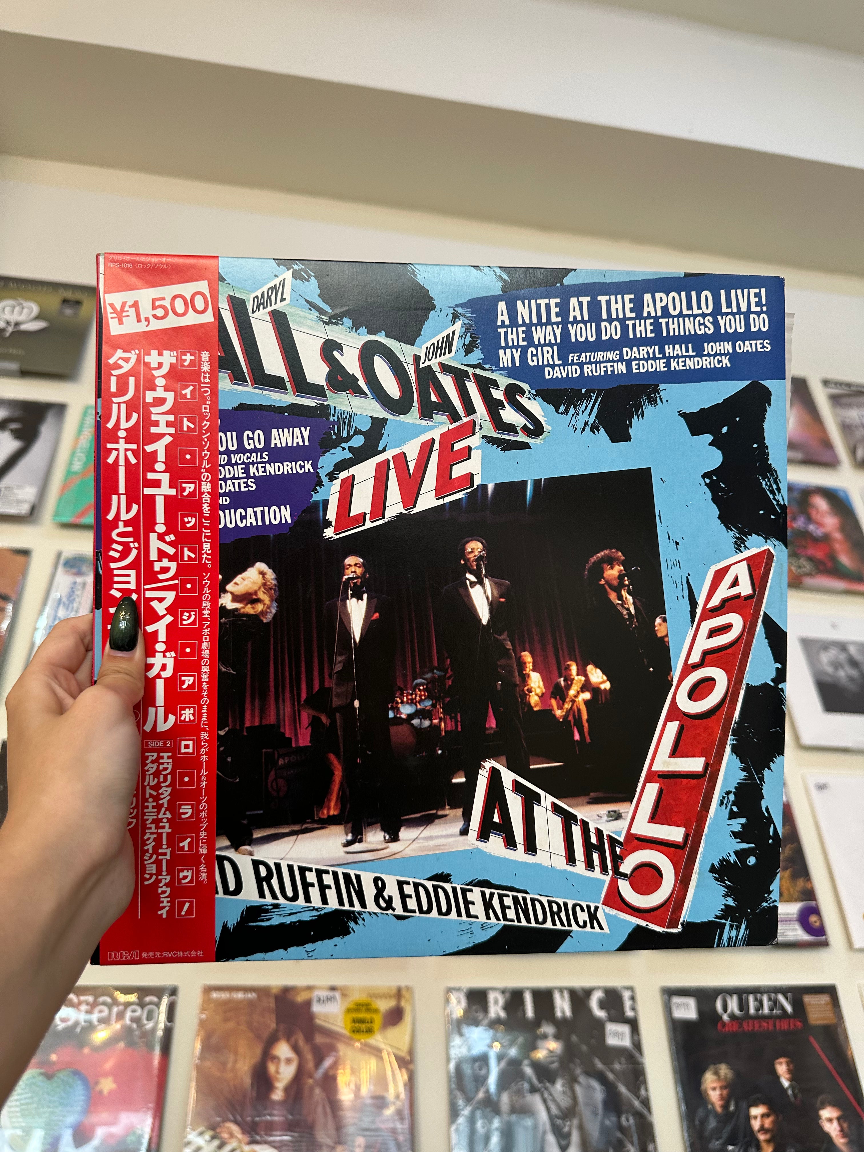 Daryl Hall & John Oates – Live At The Apollo (JPN-1985)