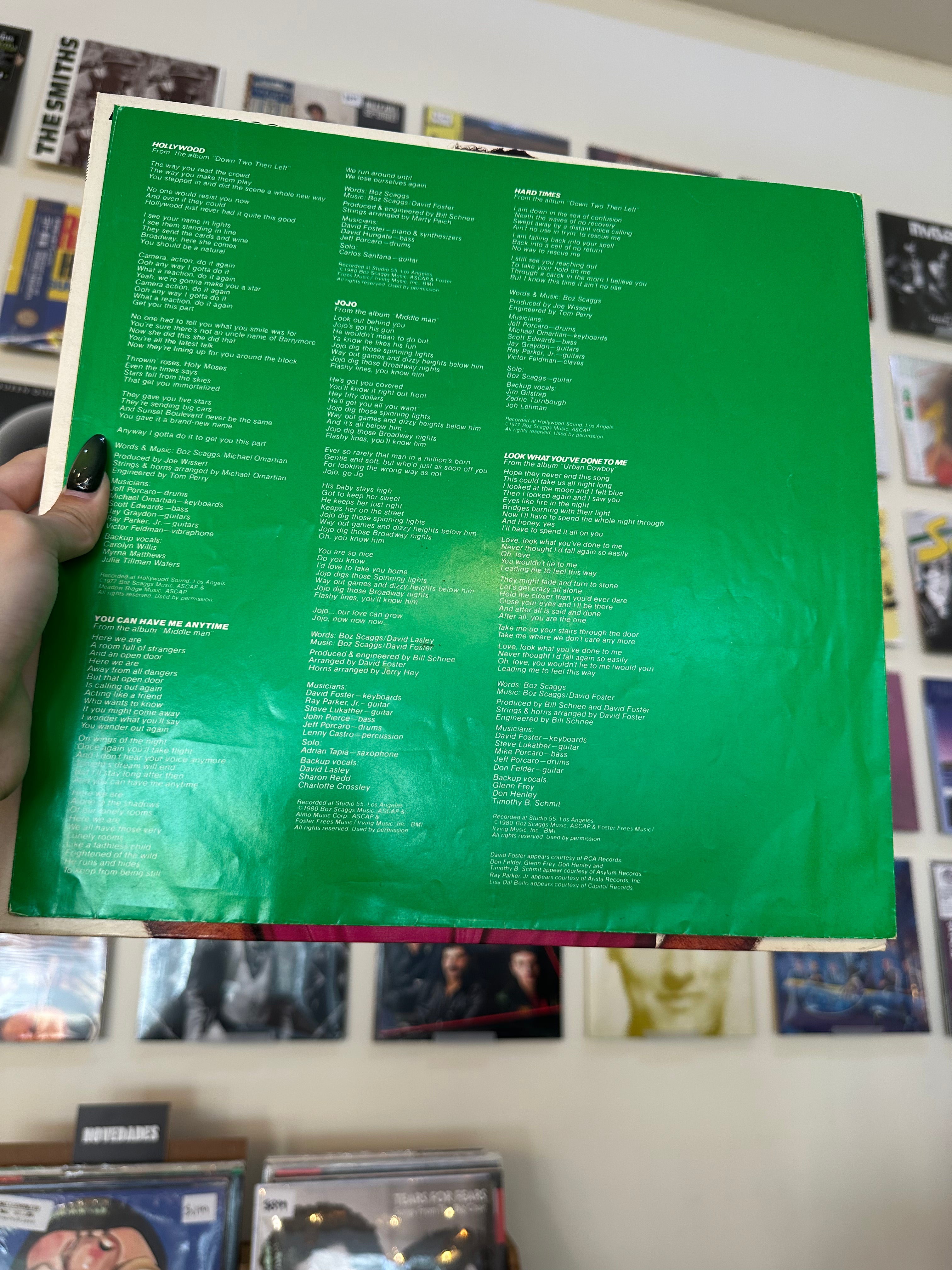 Boz Scaggs – Hits! (JPN-1980)