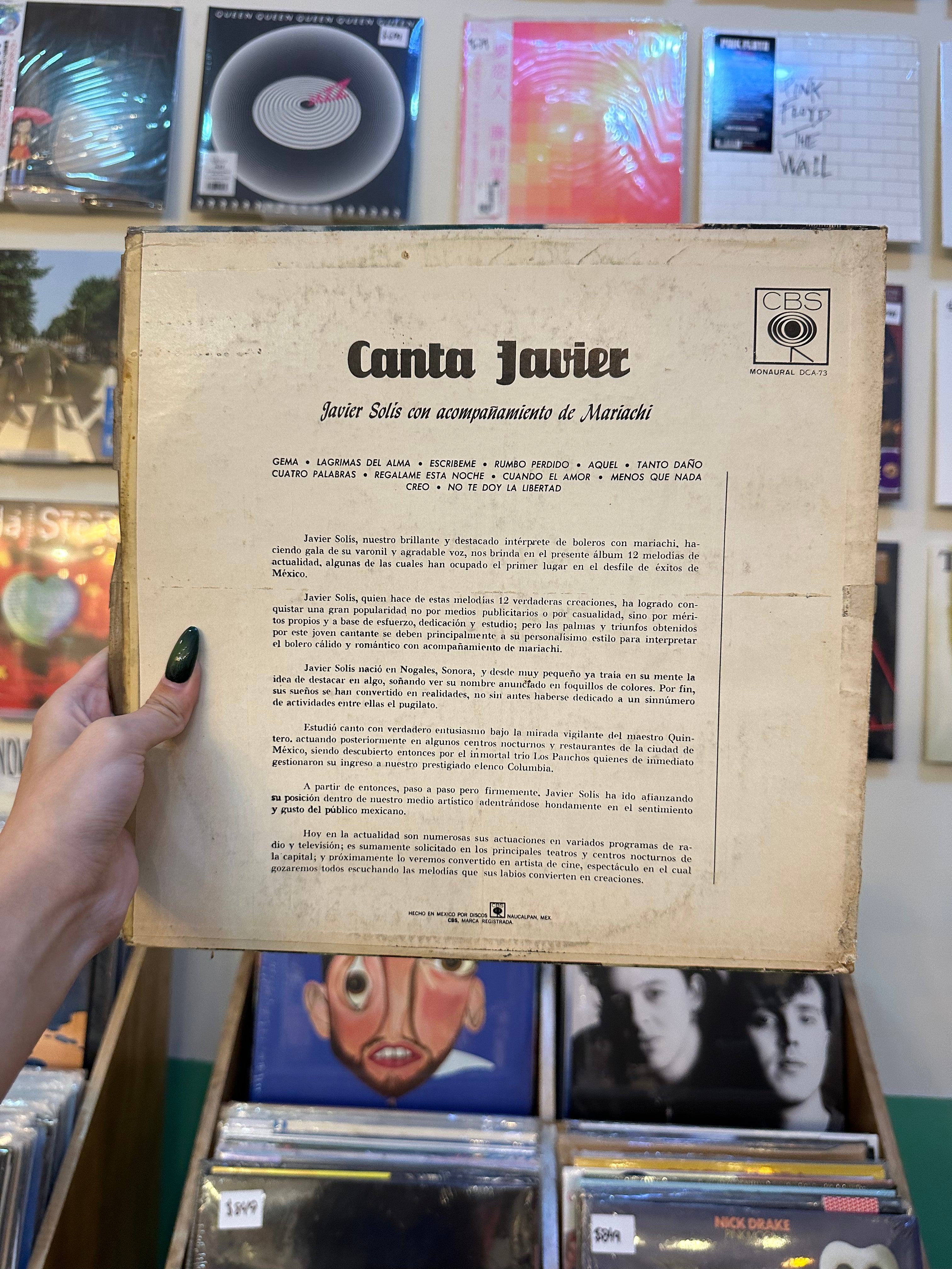 Javier Solís – Canta Javier (MX-1958)