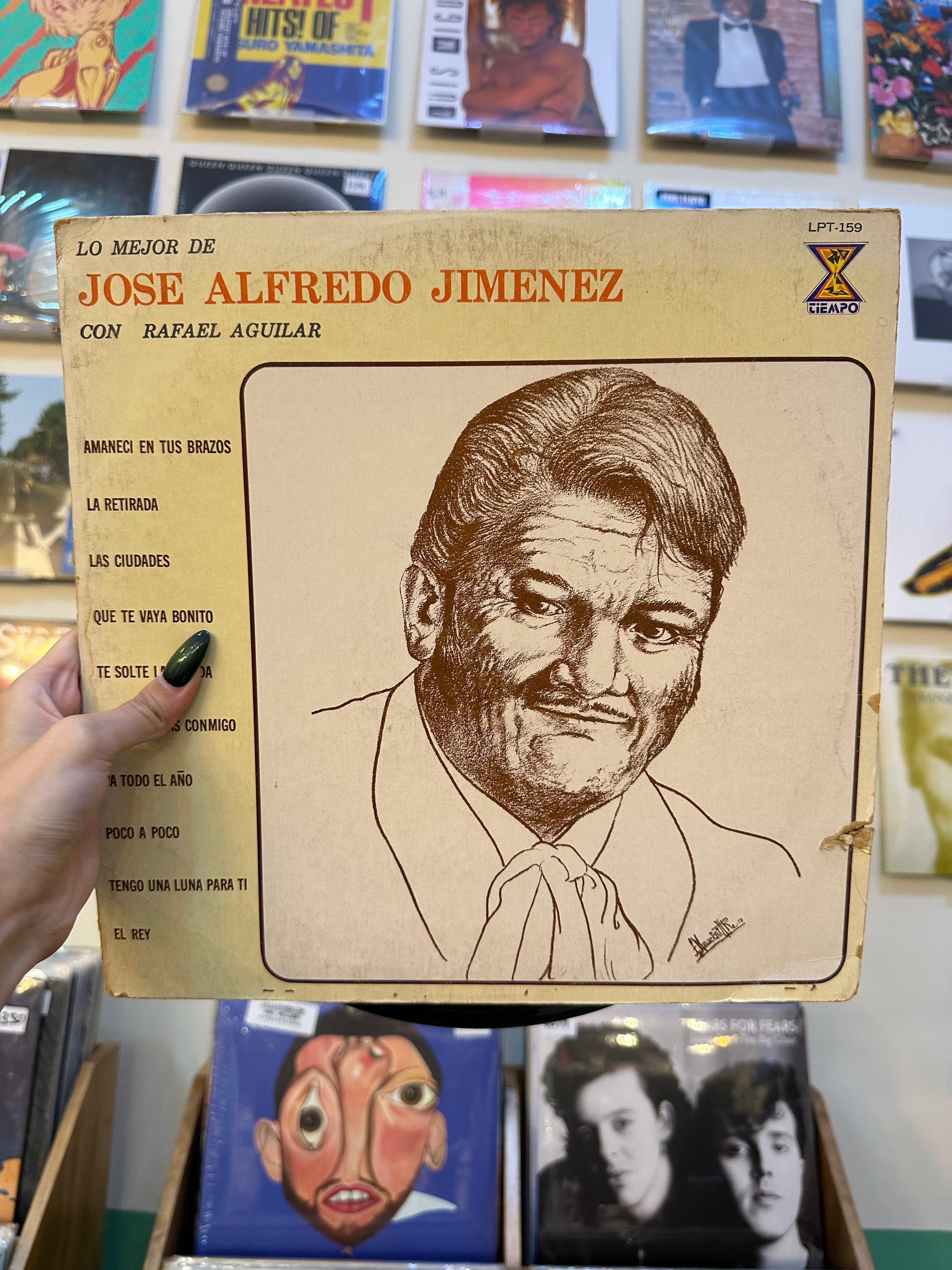 Jose Alfredo Jimenez - Lo Mejor de Jose Alfredo Jimenez con Rafael Aguilar (MX-1974)