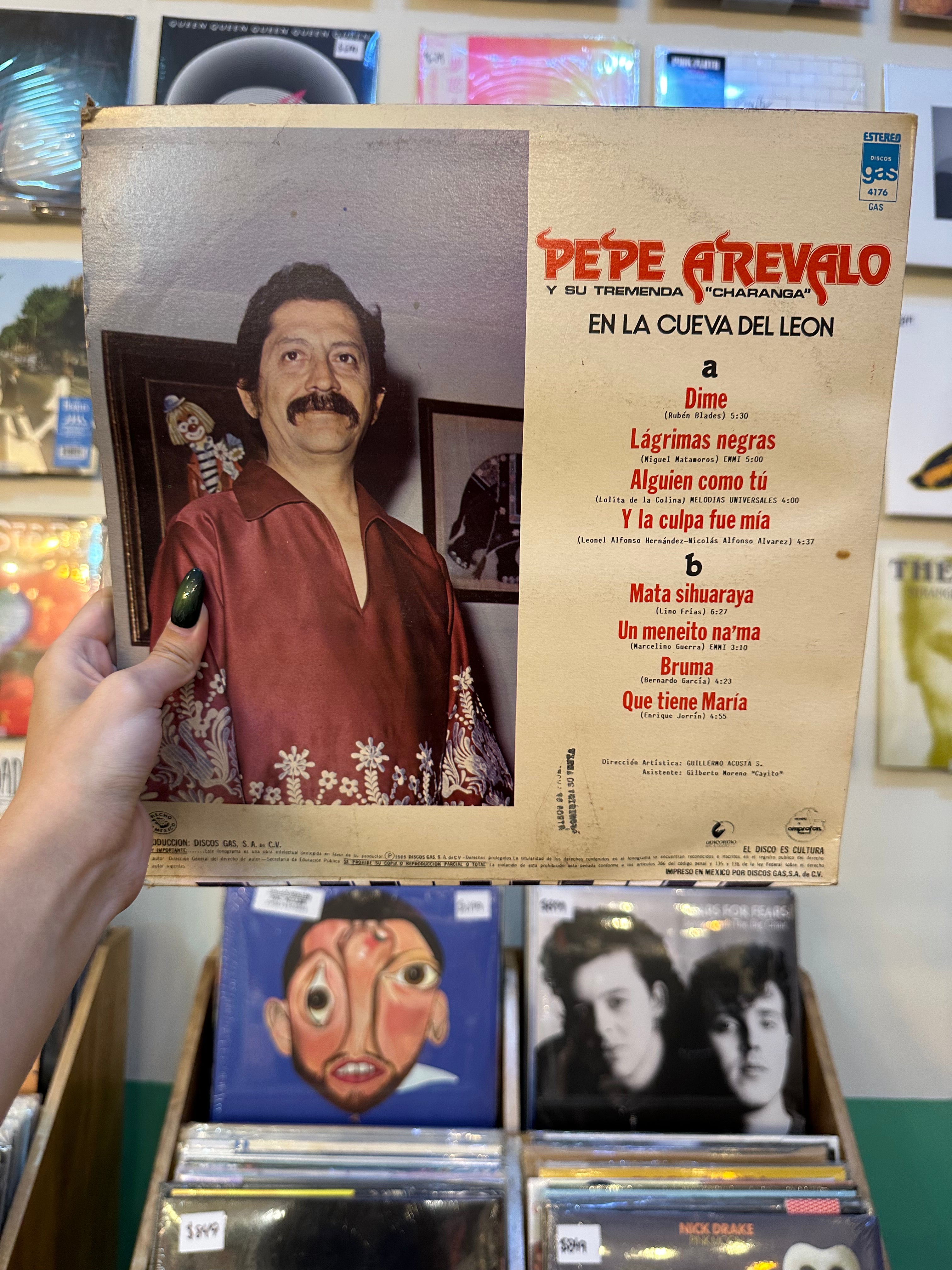 Pepe Arevalo Y Su Tremenda Charanga – En La Cueva Del Leon (MX-1976)