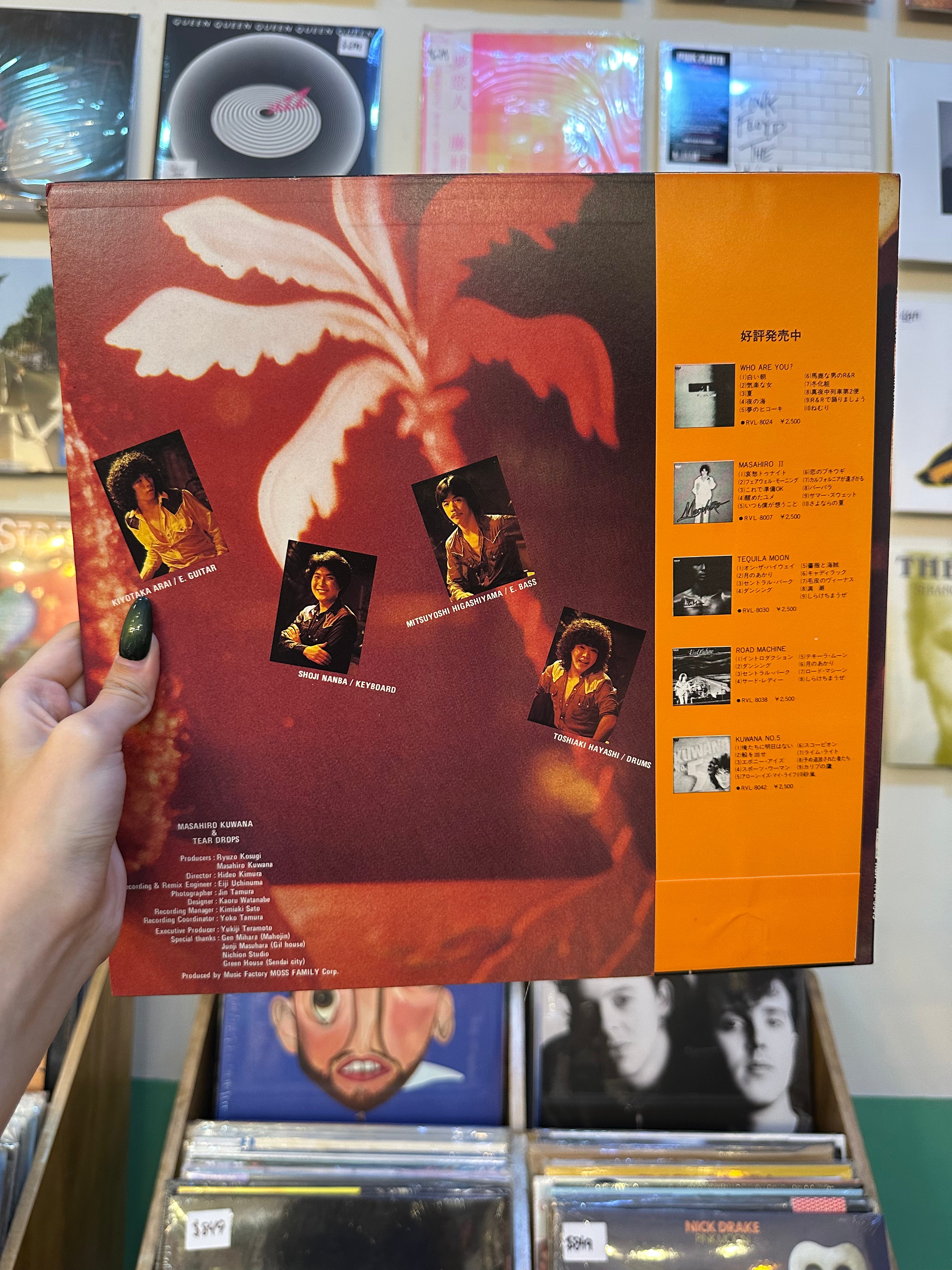 Masahiro Kuwana & Tear Drops – Communication (JPN-1978)