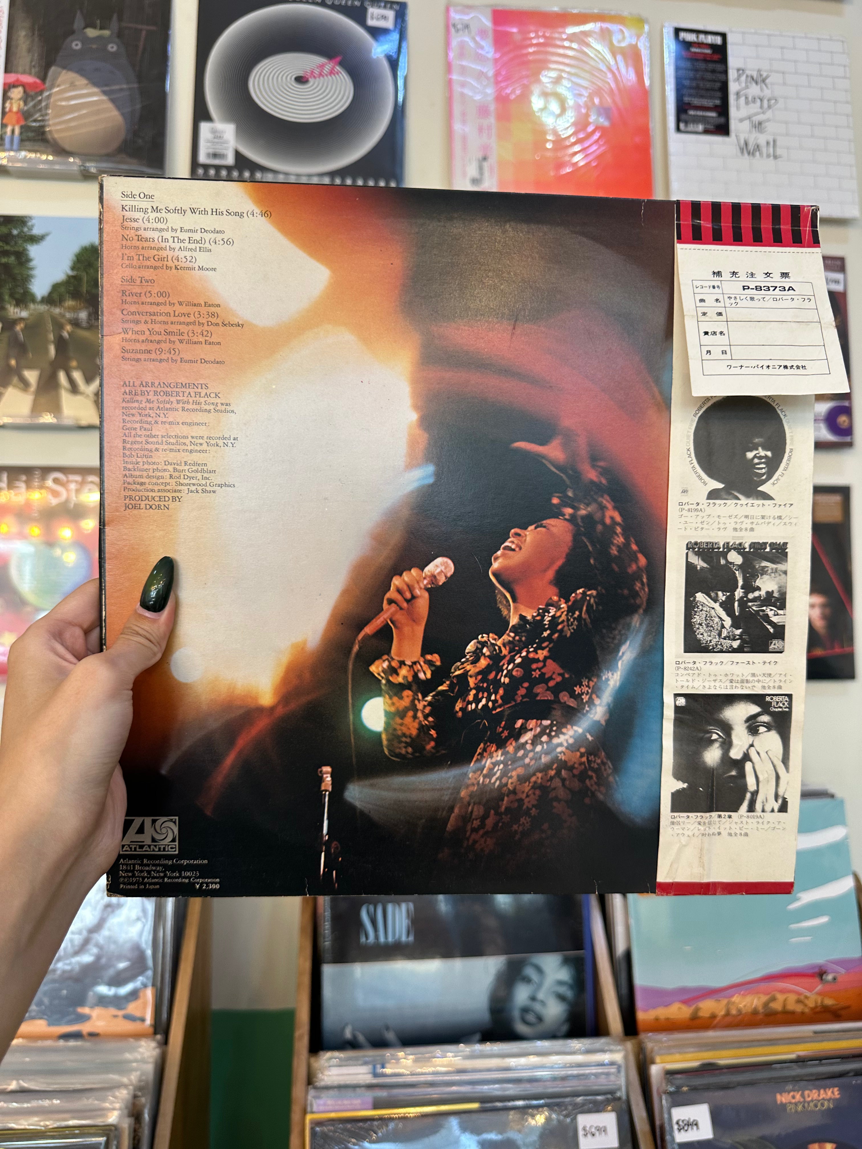 Roberta Flack – Killing Me Softly (JP-1982)