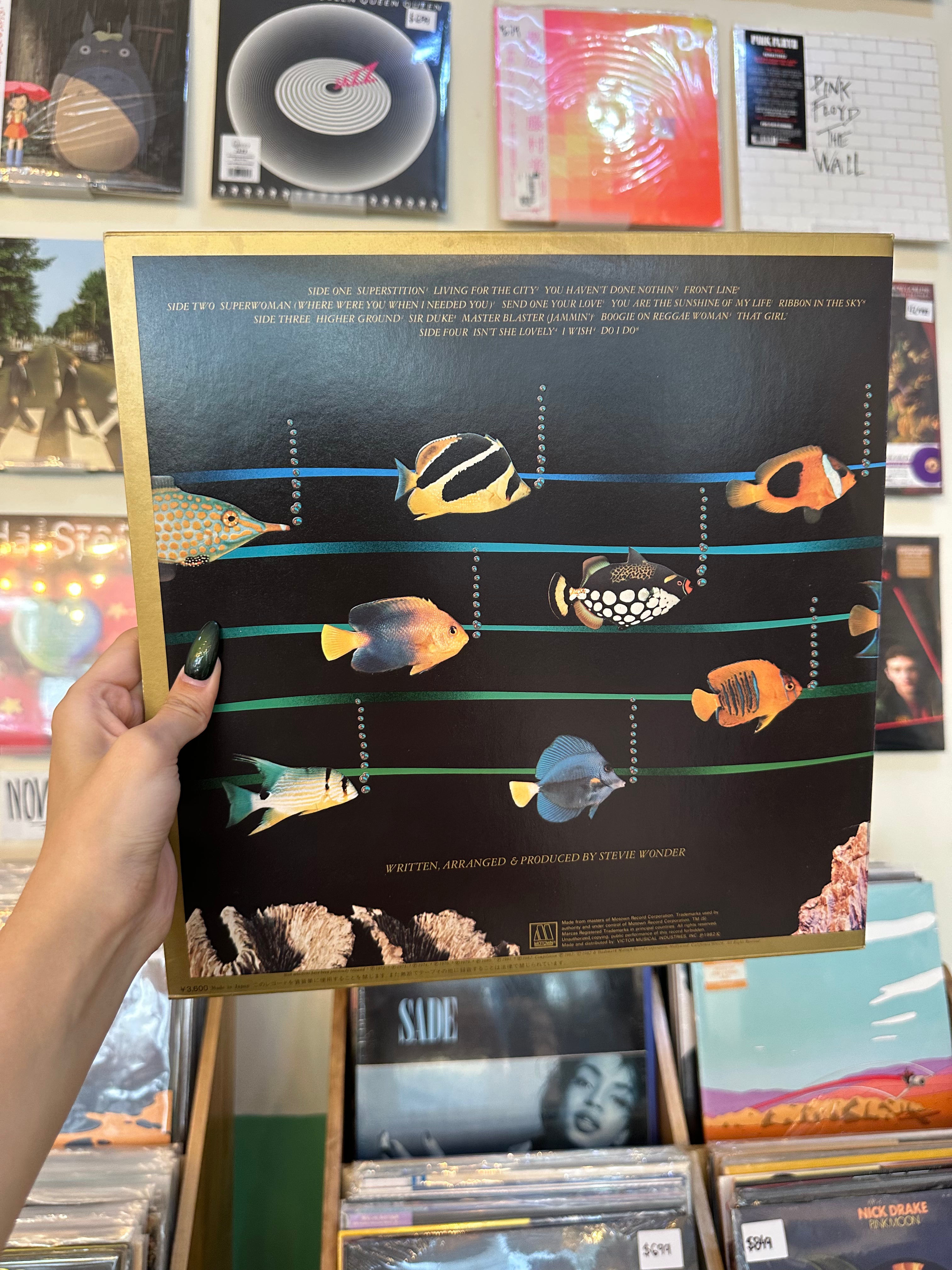 Stevie Wonder – Stevie Wonder's Original Musiquarium I (JP-1982)