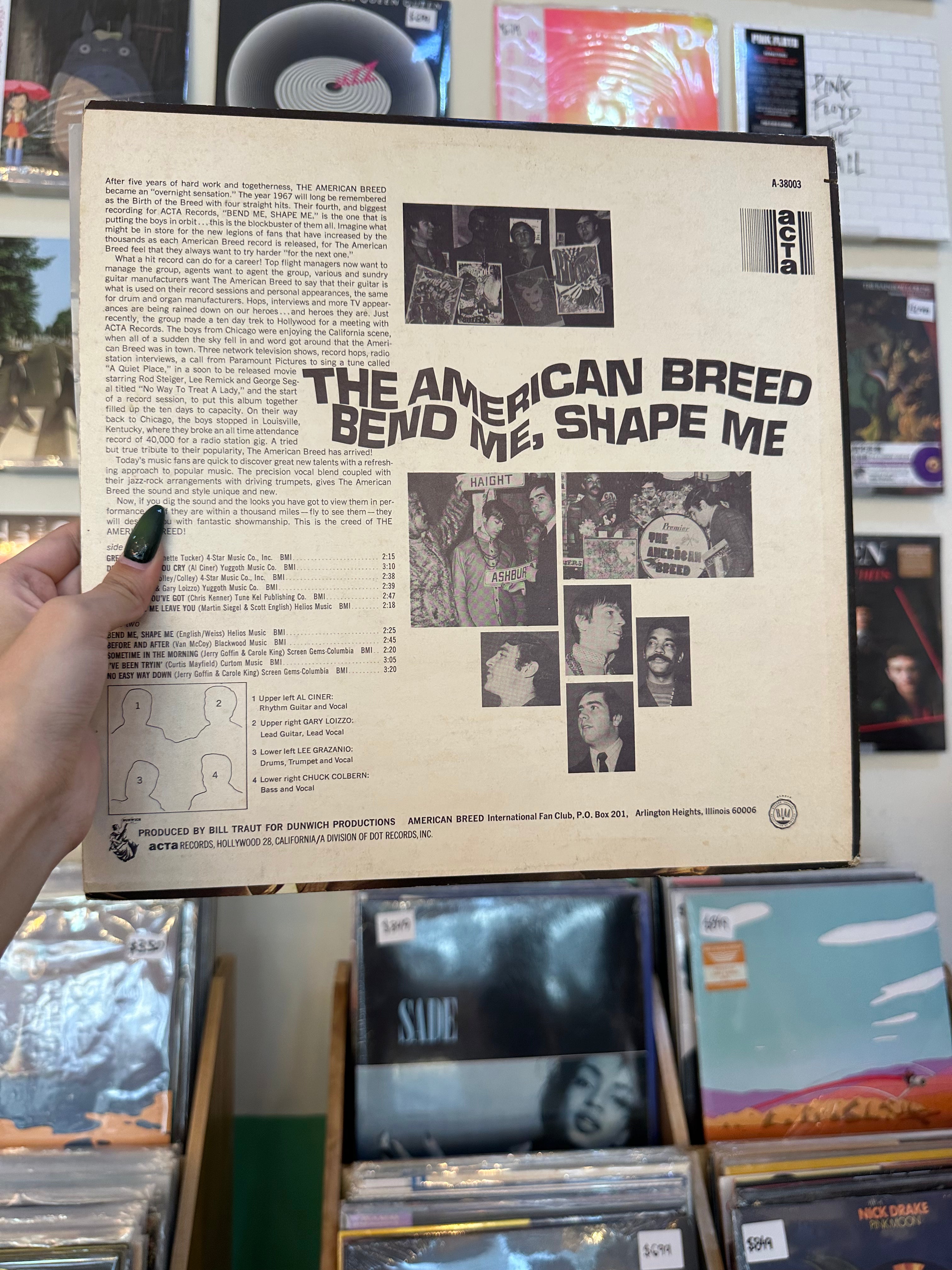 The American Breed – Bend Me, Shape Me (US-1968)
