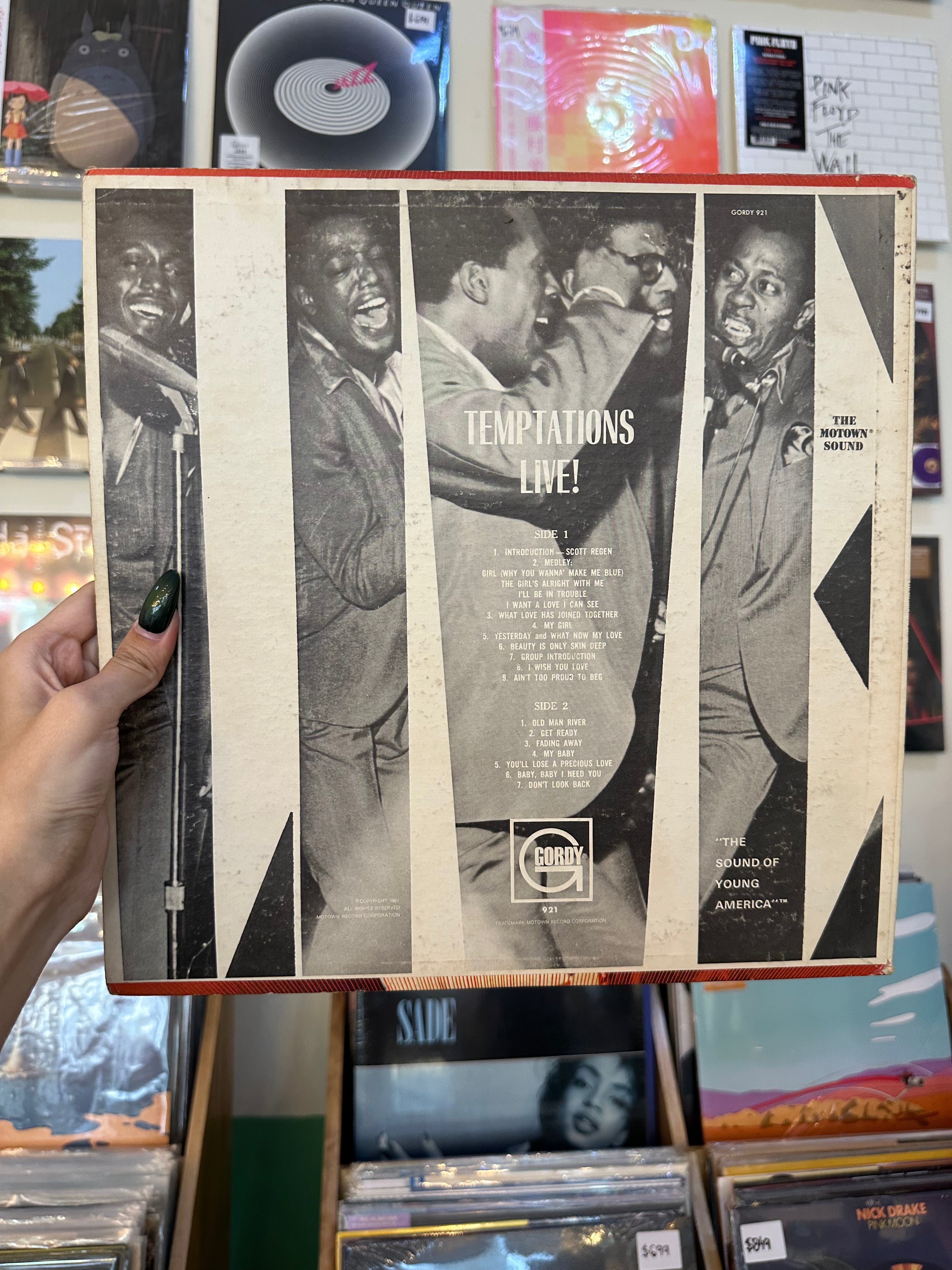 The Temptations – Temptations Live! (US-1968)