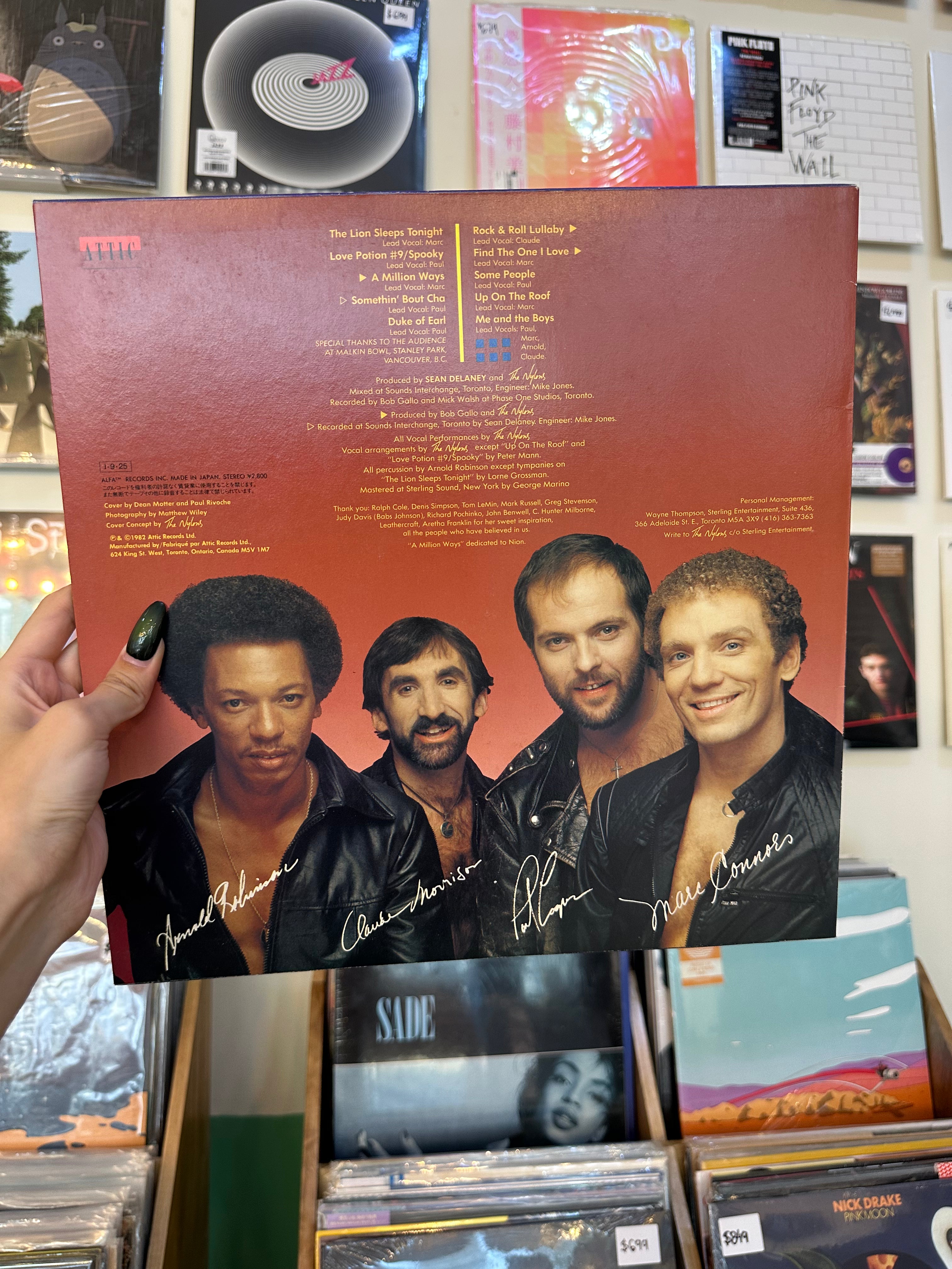 The Nylons – The Nylons (JP-1985)