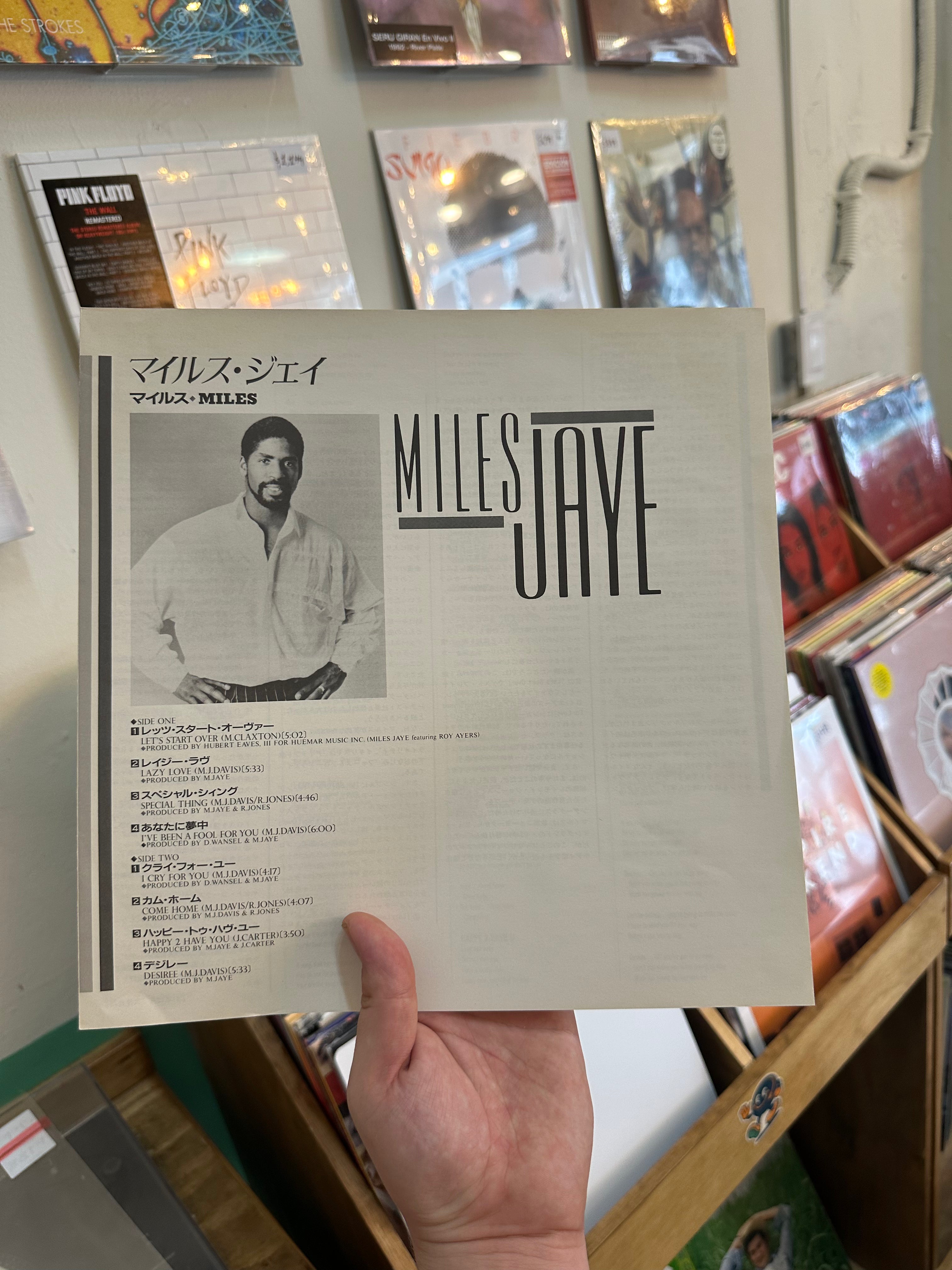 Miles Jaye – Miles (JPN-1988)