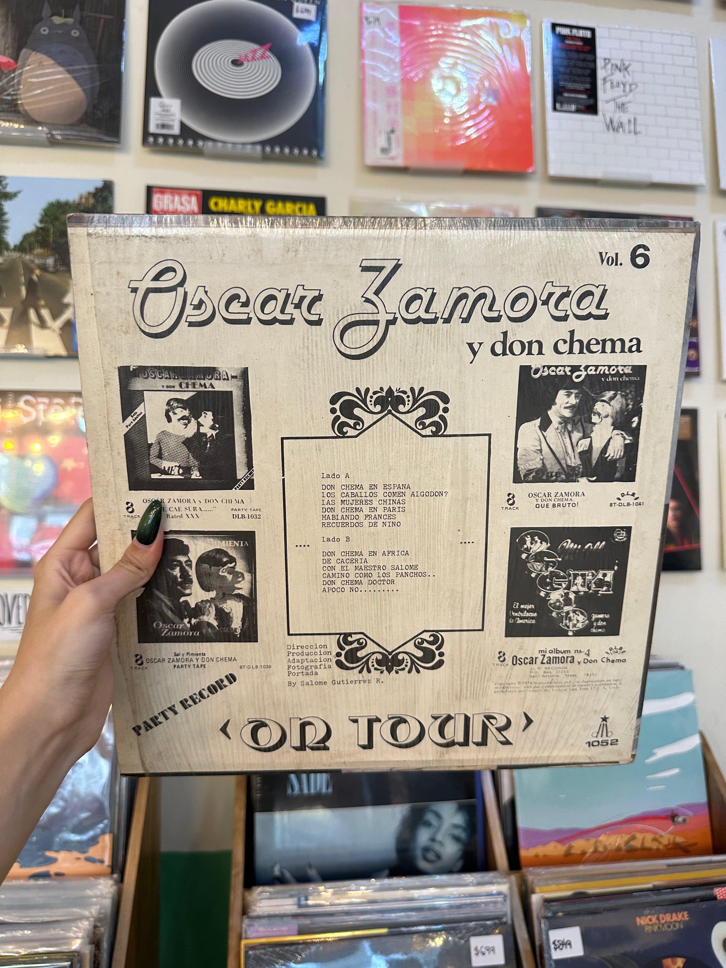 Oscar Zamora Y Don Chema – On Tour (US - 1979)