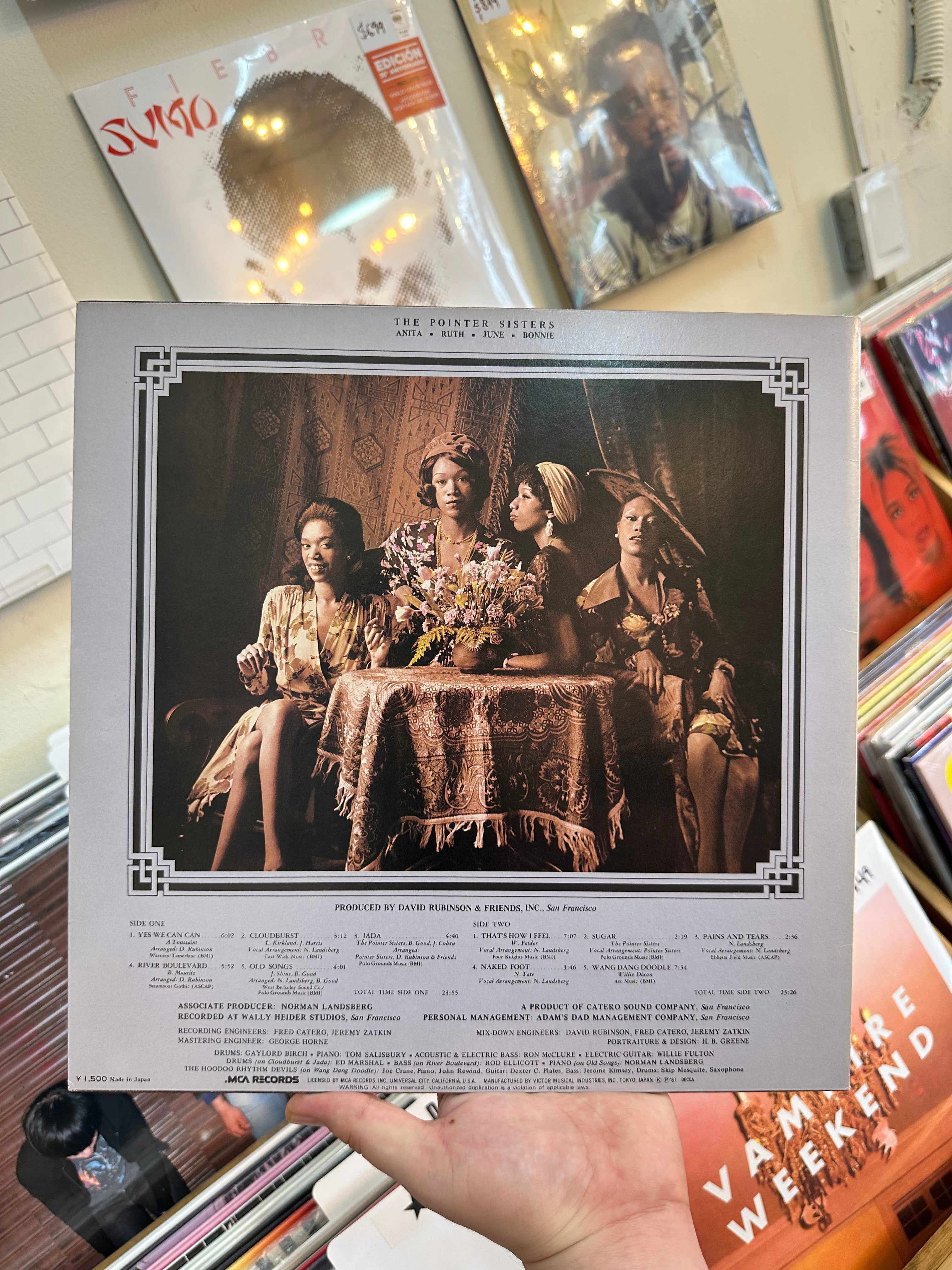 The Pointer Sisters* – The Pointer Sisters (JPN-1981)