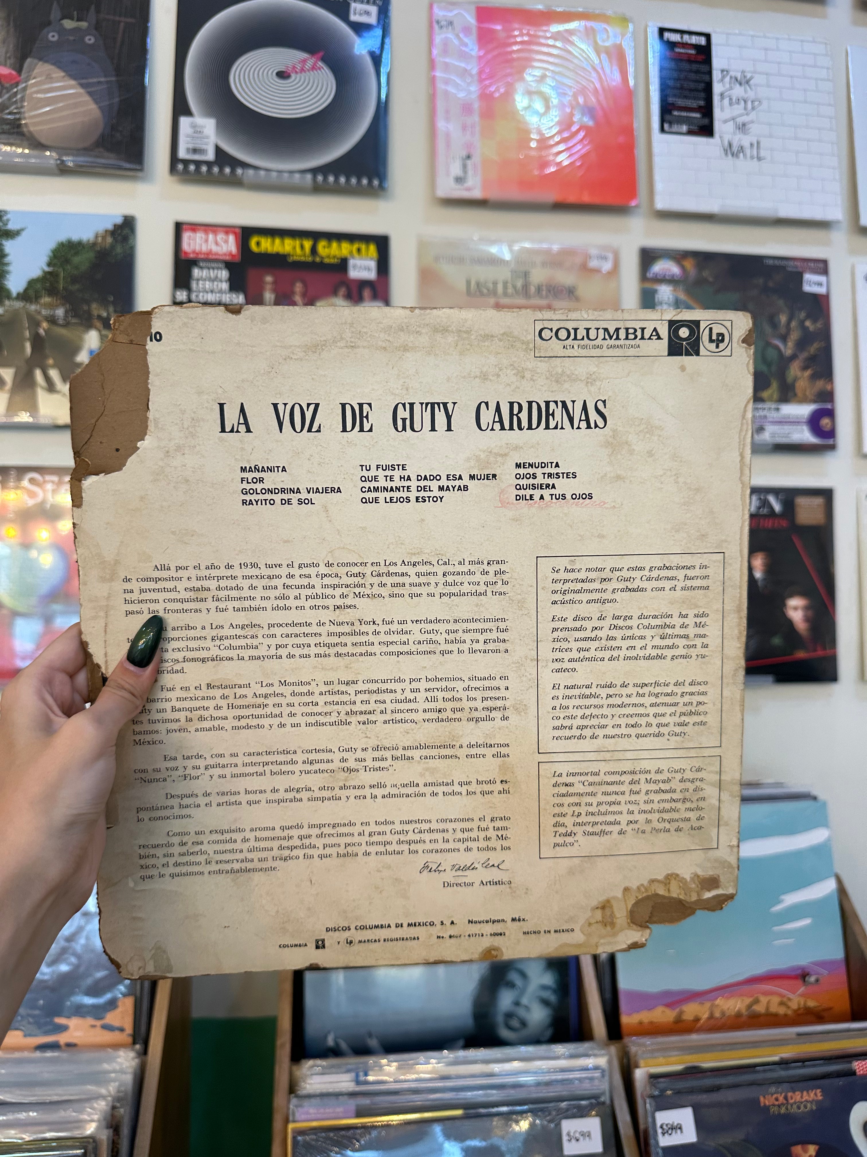 Guty Cardenas – La Voz De Guty Cardenas (MX-1958)