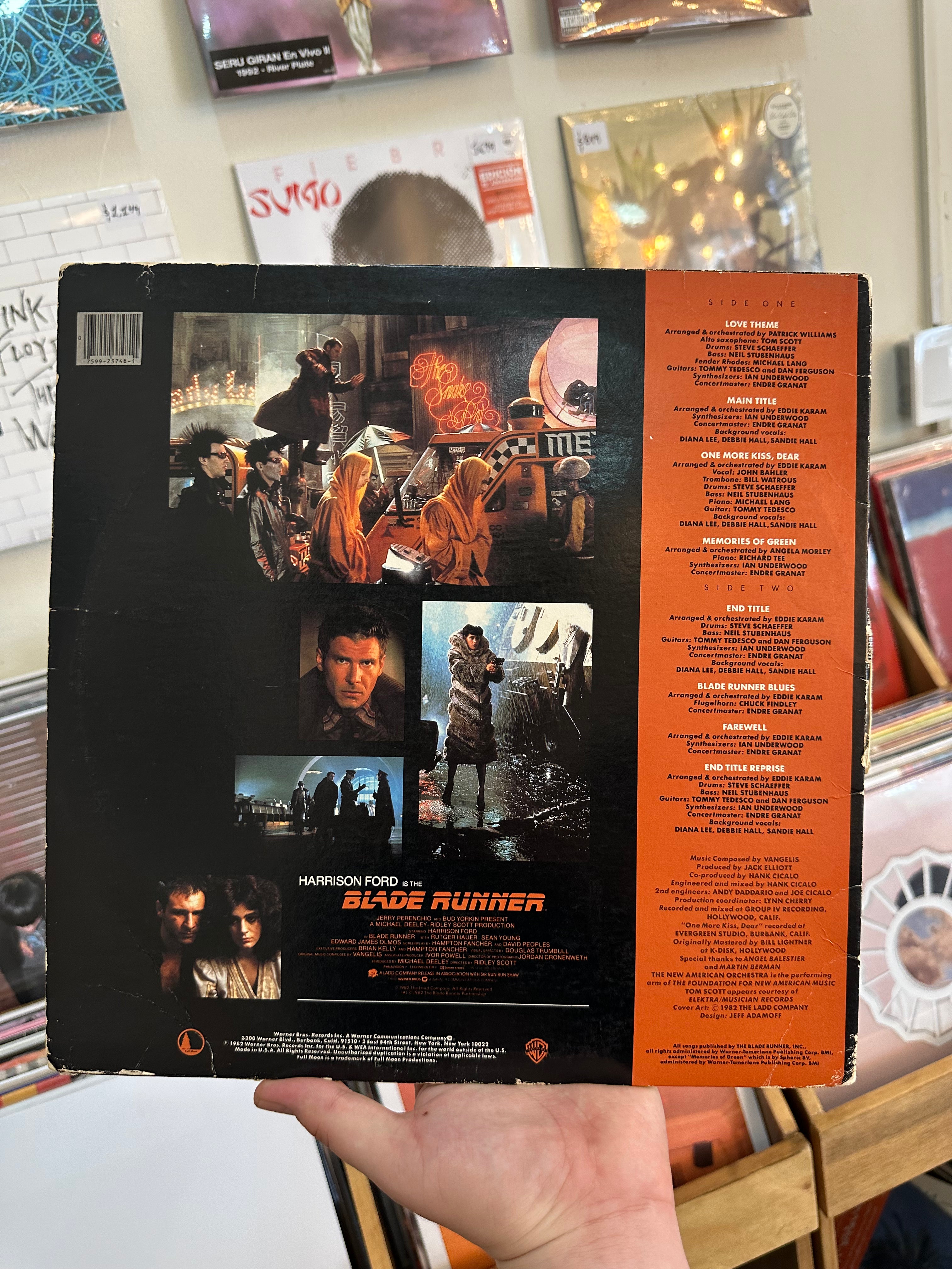 The New American Orchestra – Blade Runner (Orchestral Adaptation Of Music Composed For The Motion Picture By Vangelis) (USA-1982)