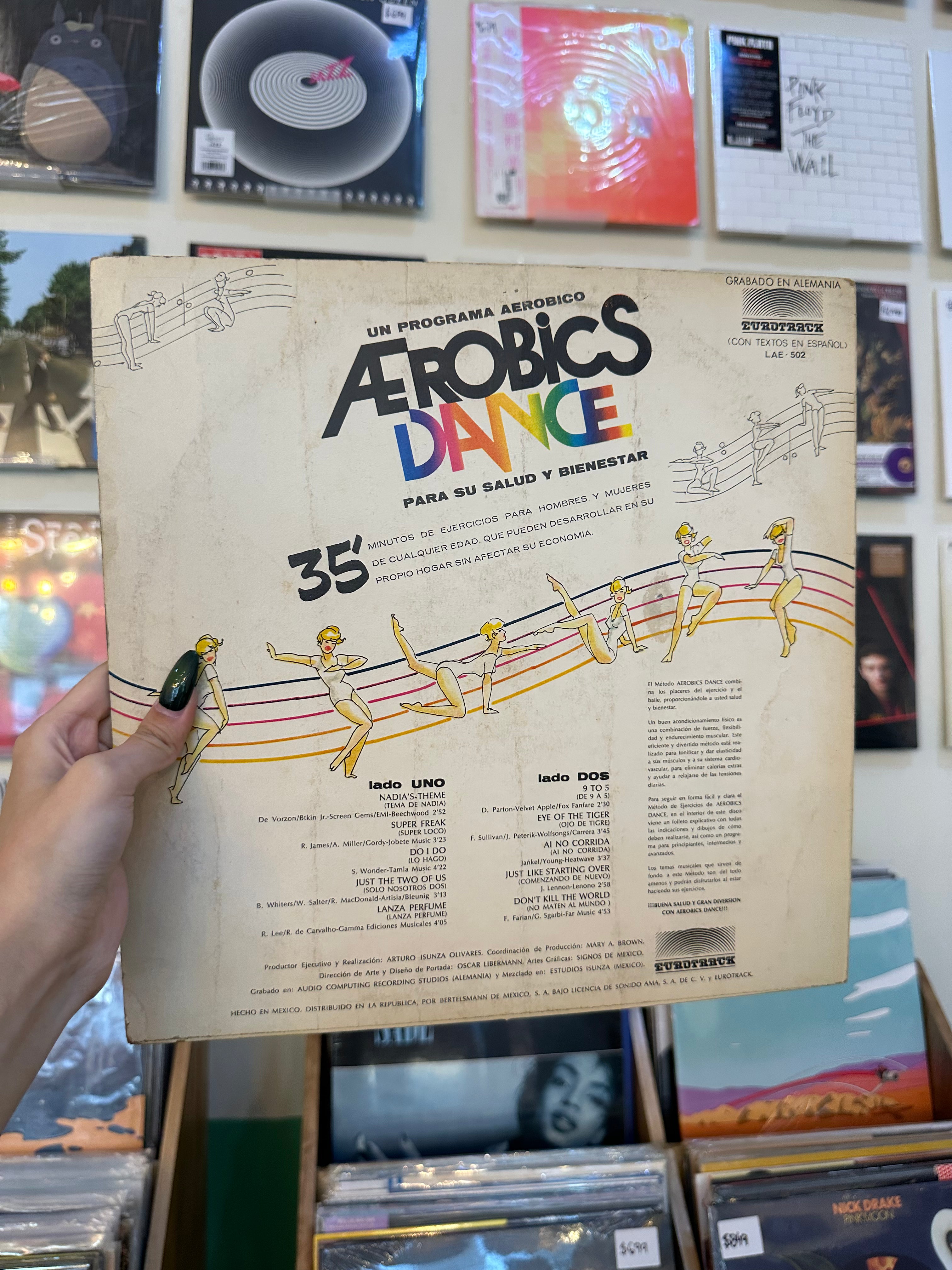 Various – Aerobics Dance (MX, 1982)