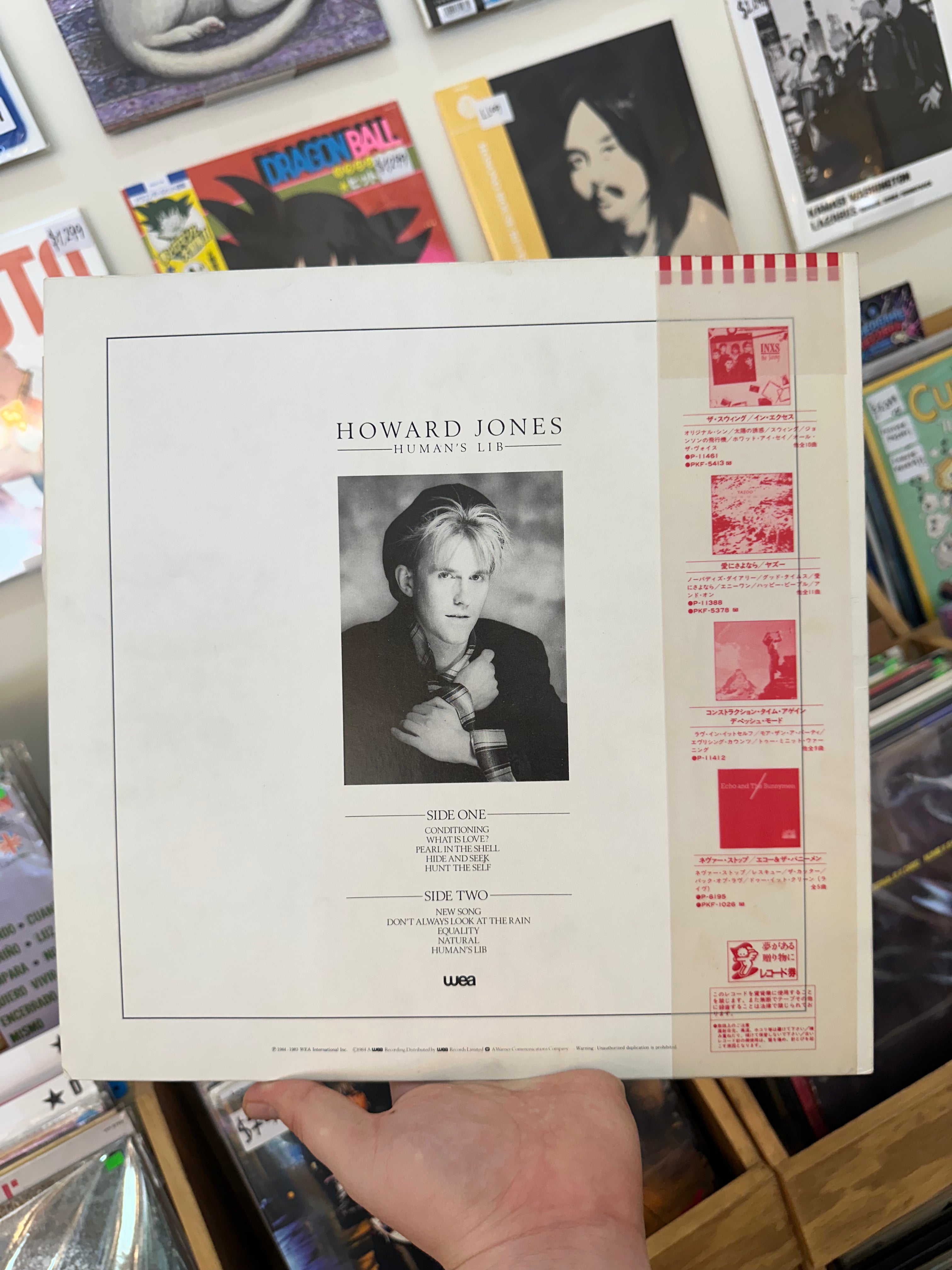 Howard Jones – Human's Lib (JPN 1984)