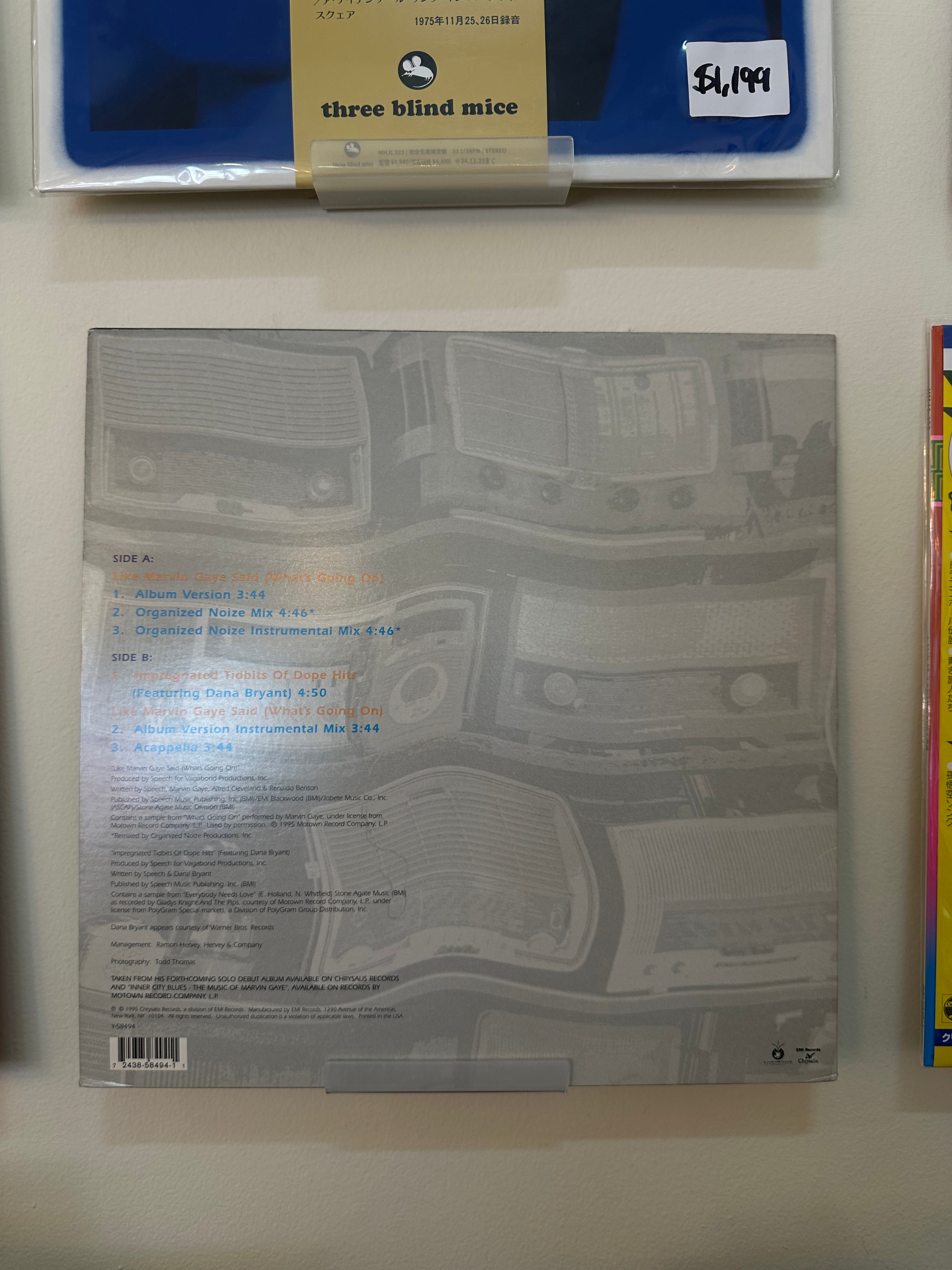 Speech – Like Marvin Said (What's Going On) (USA-1996)