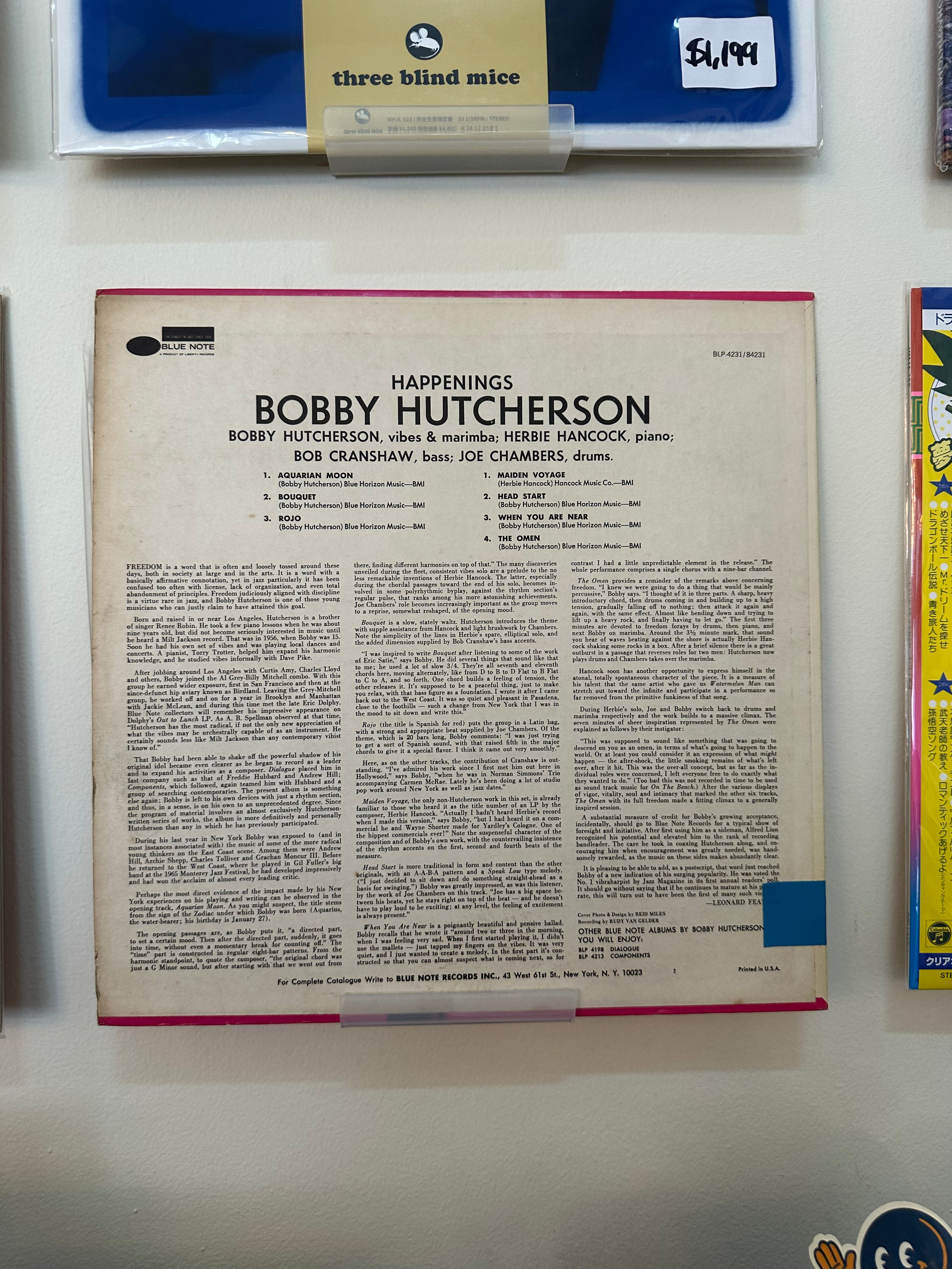 Bobby Hutcherson – Happenings (USA-1967)