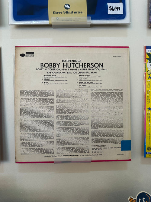 Bobby Hutcherson – Happenings (USA-1967)