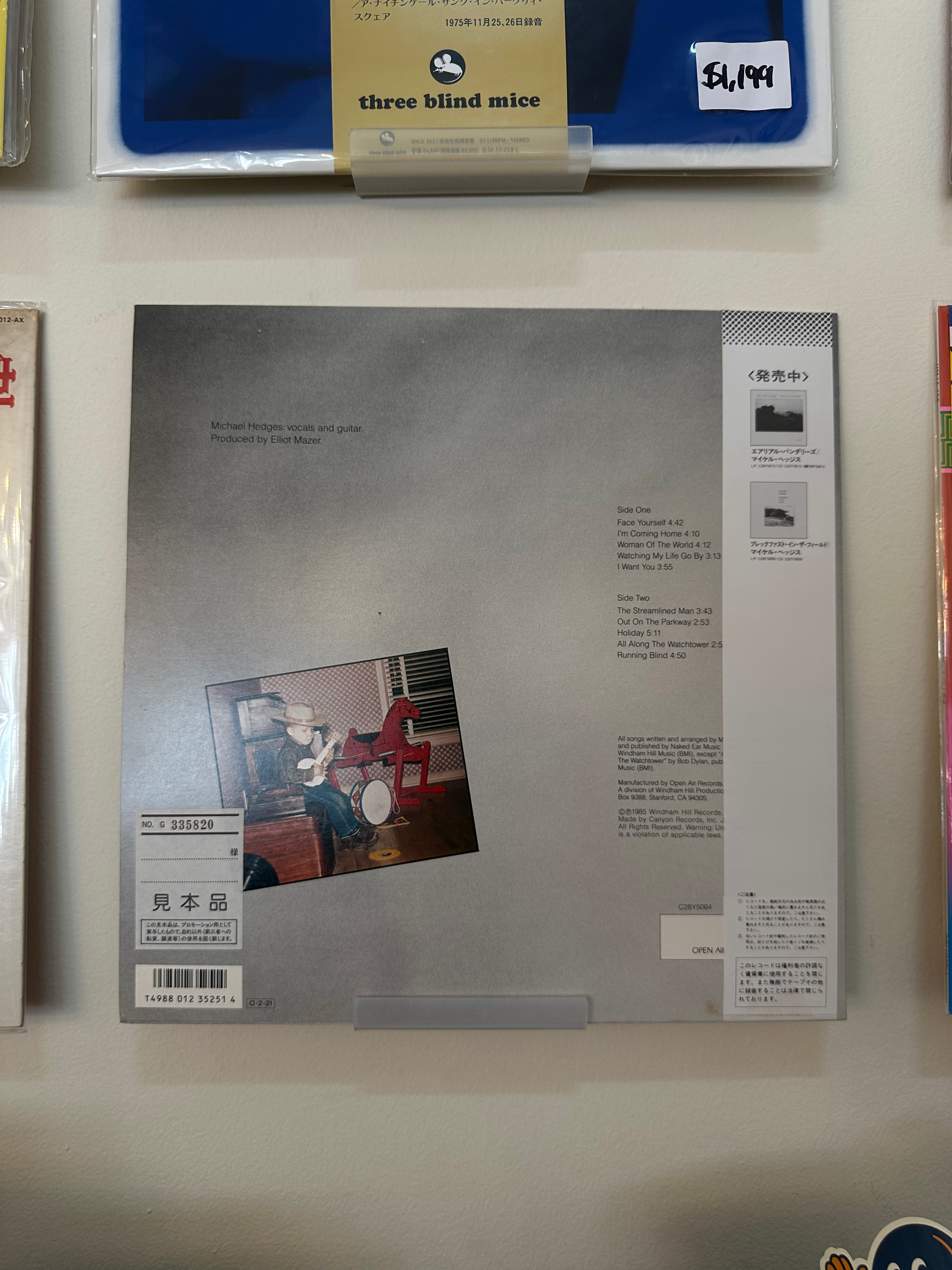 Michael Hedges – Watching My Life Go By (JPN-1985)