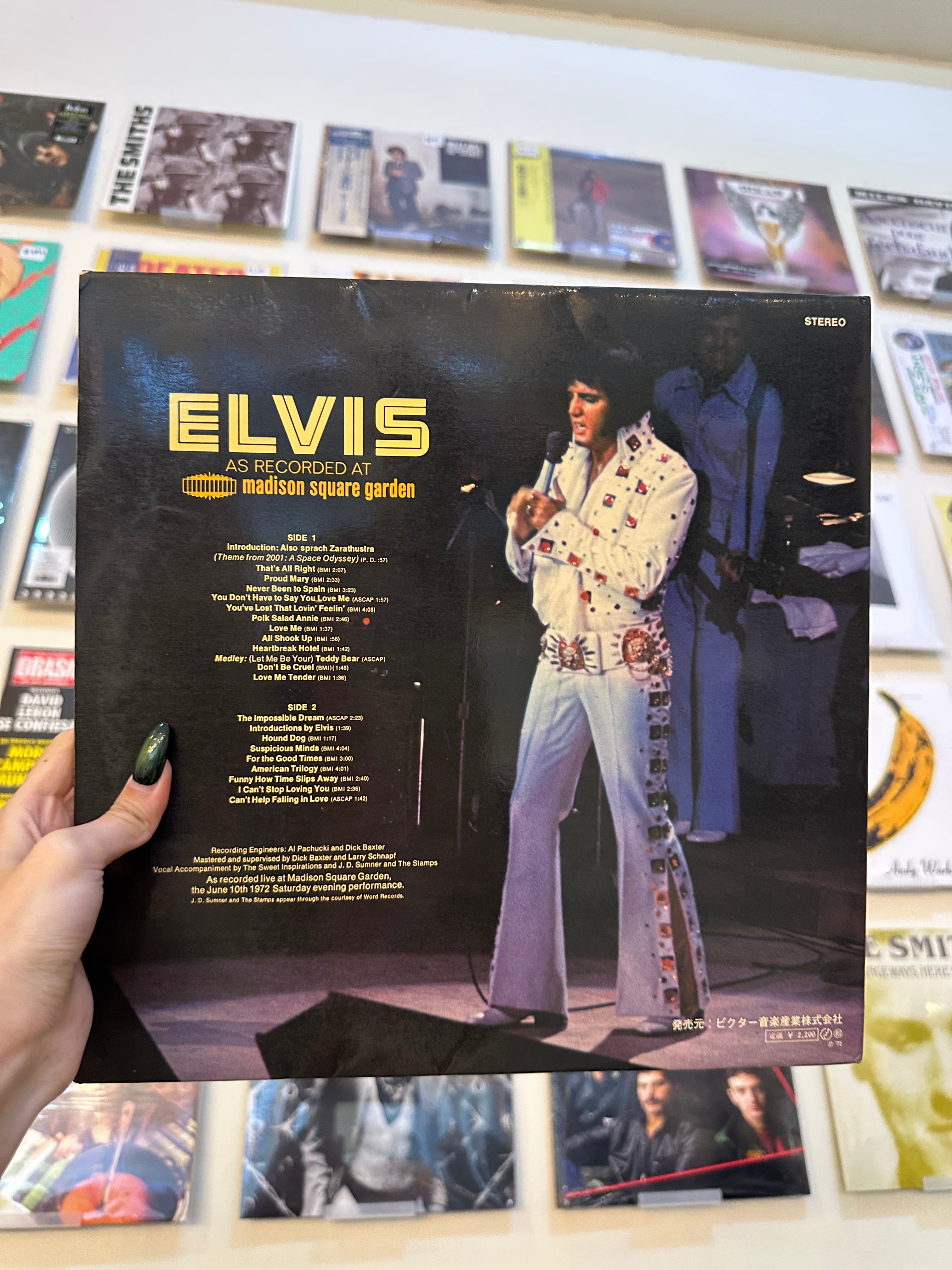 Elvis – Elvis As Recorded At Madison Square Garden (JP - 1972)