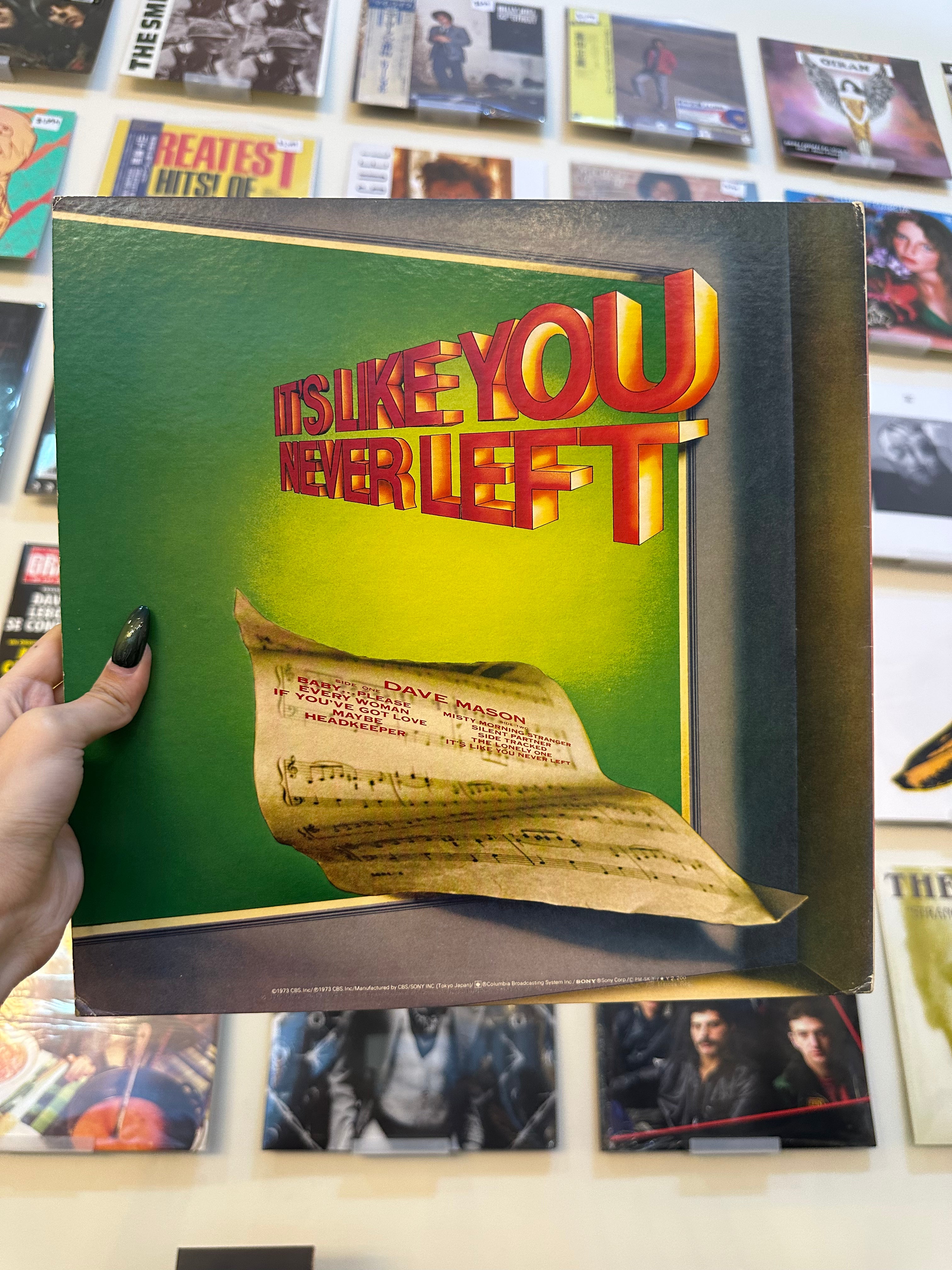 Dave Mason  – It's Like You Never Left (JP-1973)