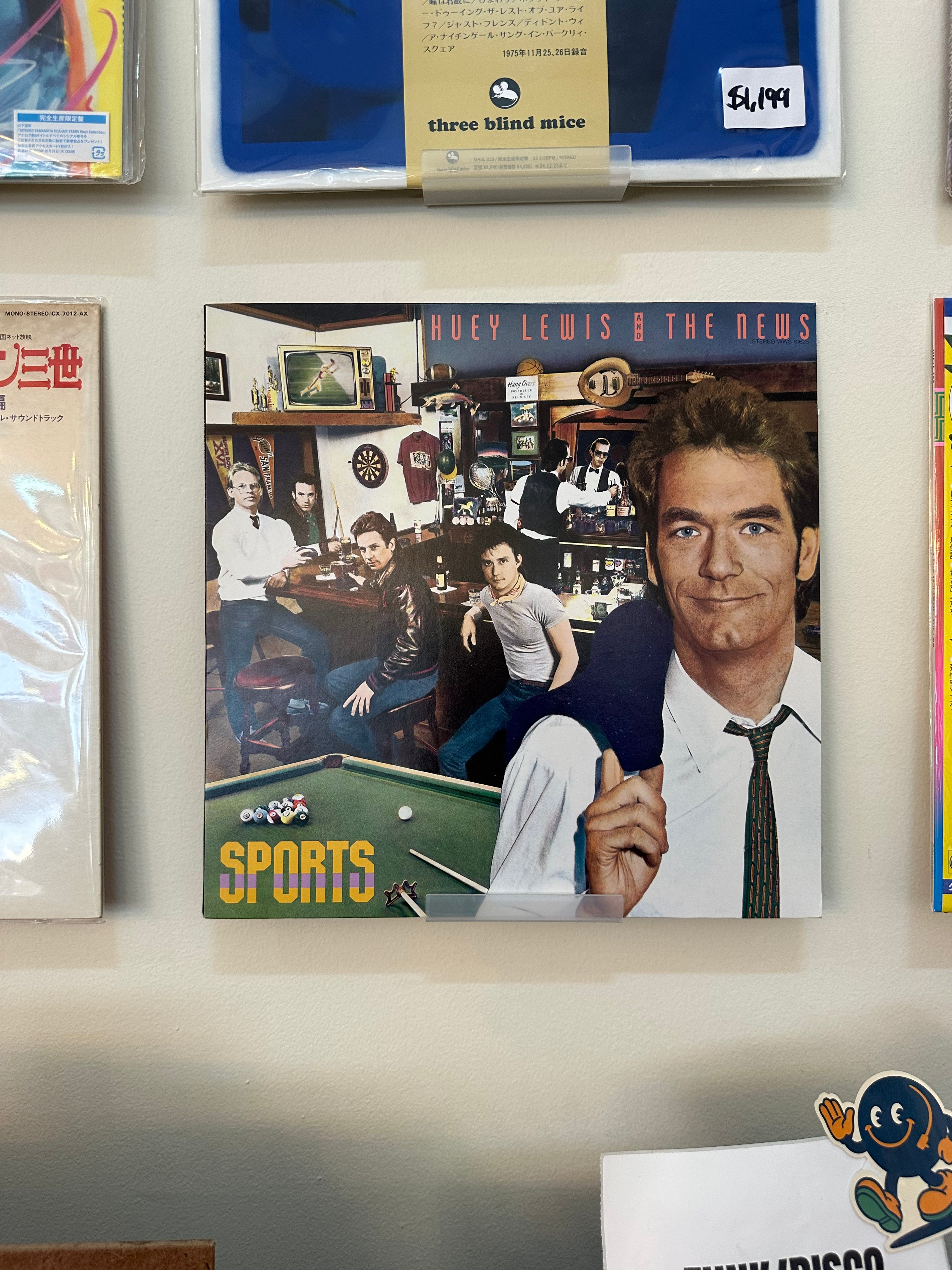 Huey Lewis And The News – Sports (JPN-1985)