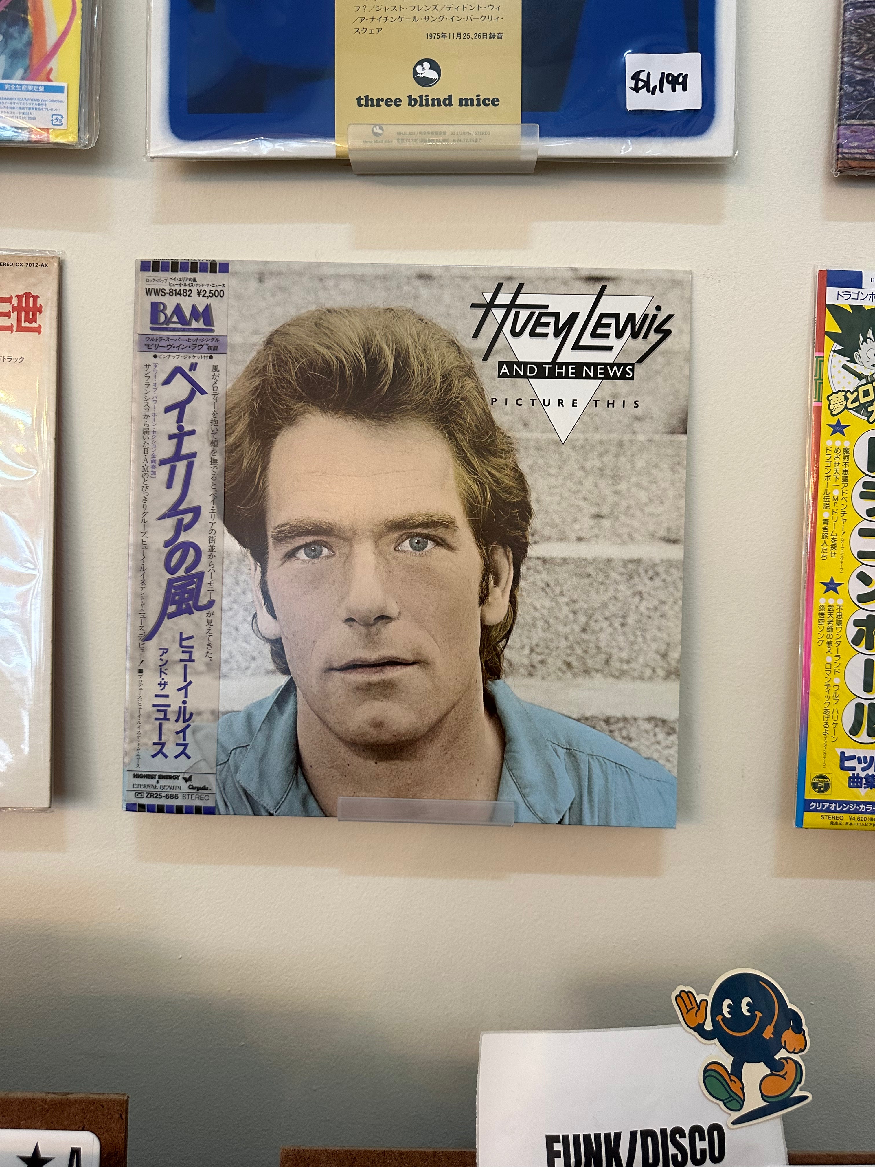Huey Lewis And The News – Picture This (JPN-1982)