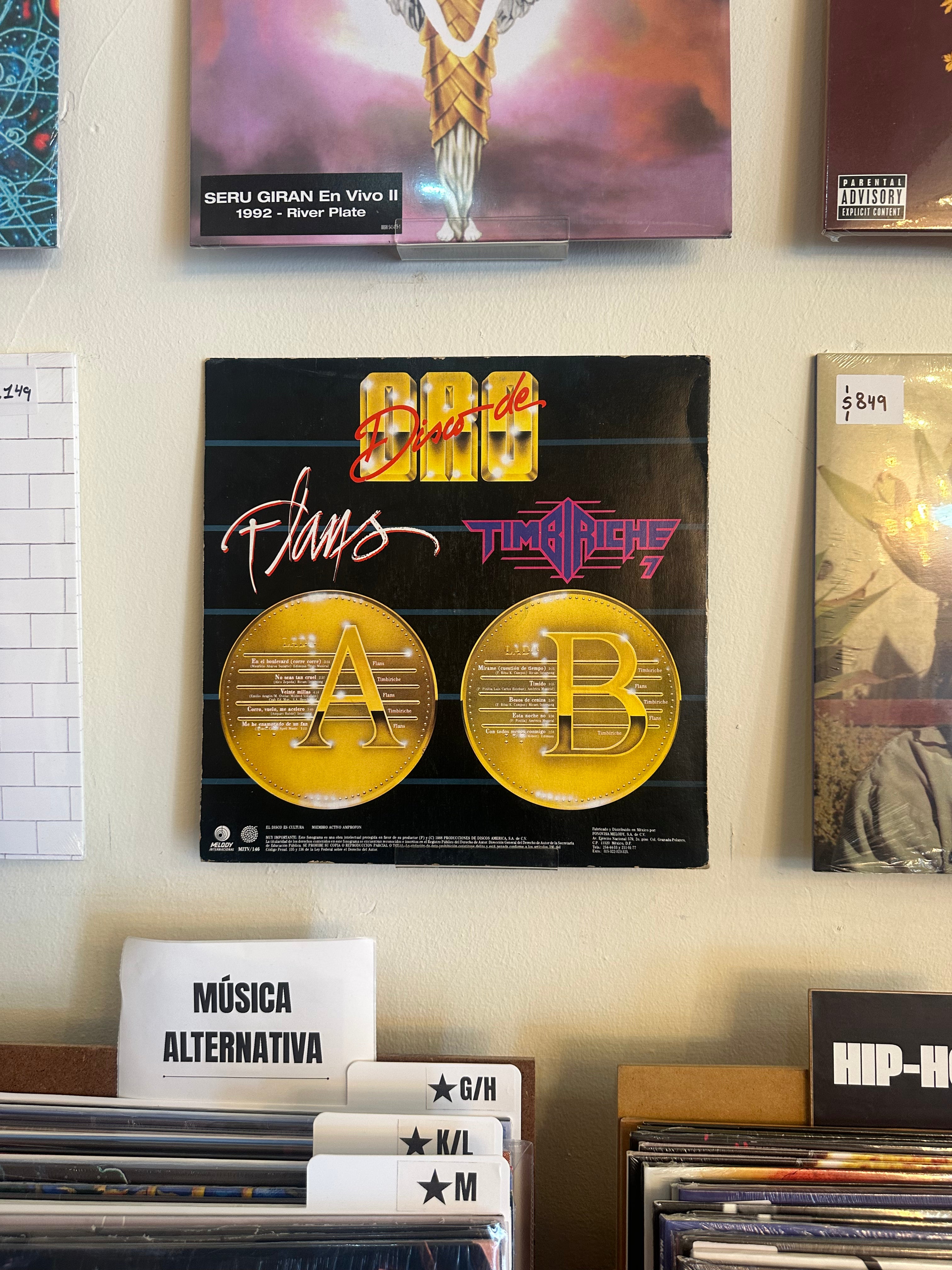 Flans, Timbiriche – Disco De Oro Timbiriche / Flans (MX 1988)