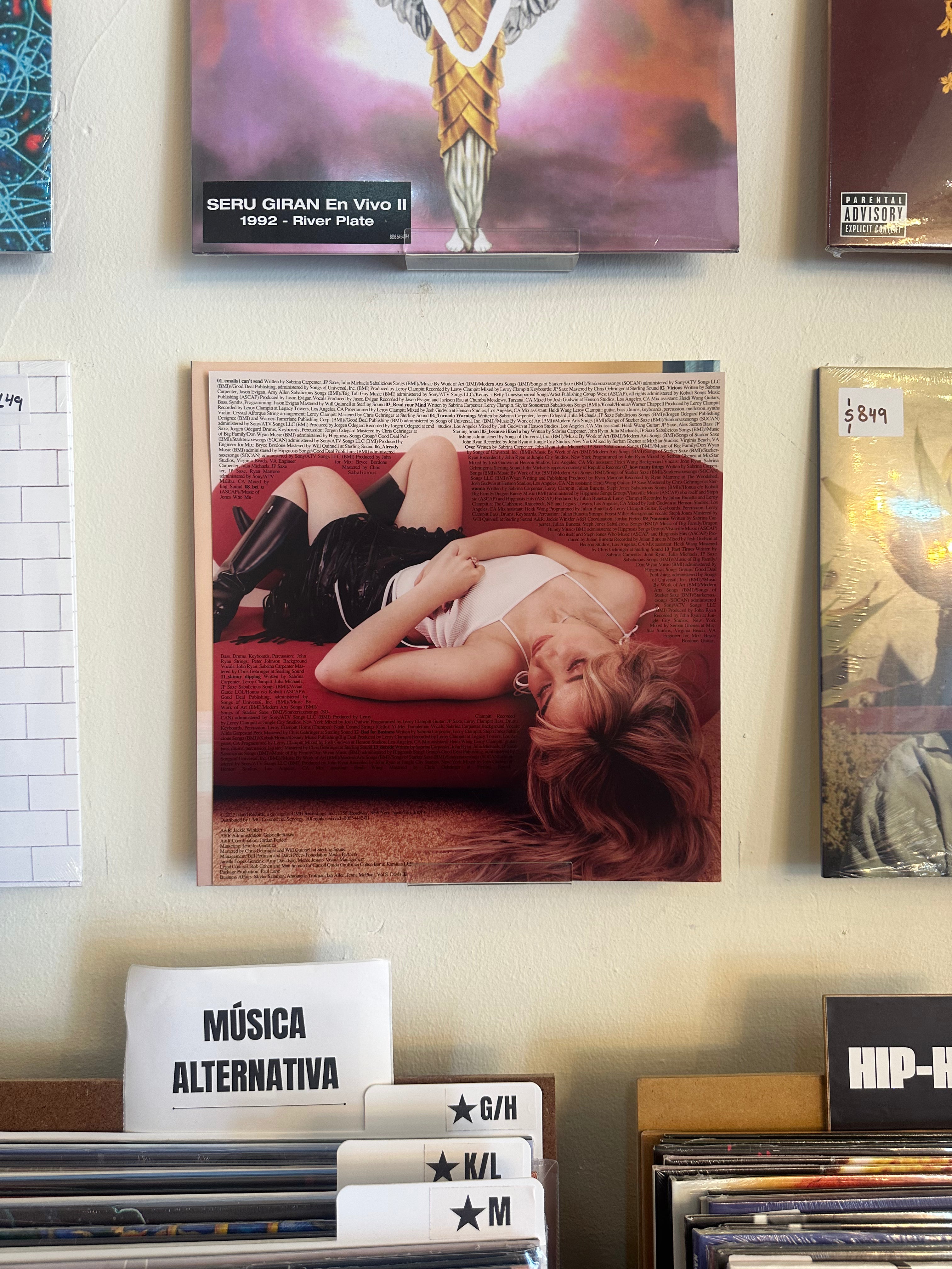 Sabrina Carpenter – Emails I Can't Send (US 2023)