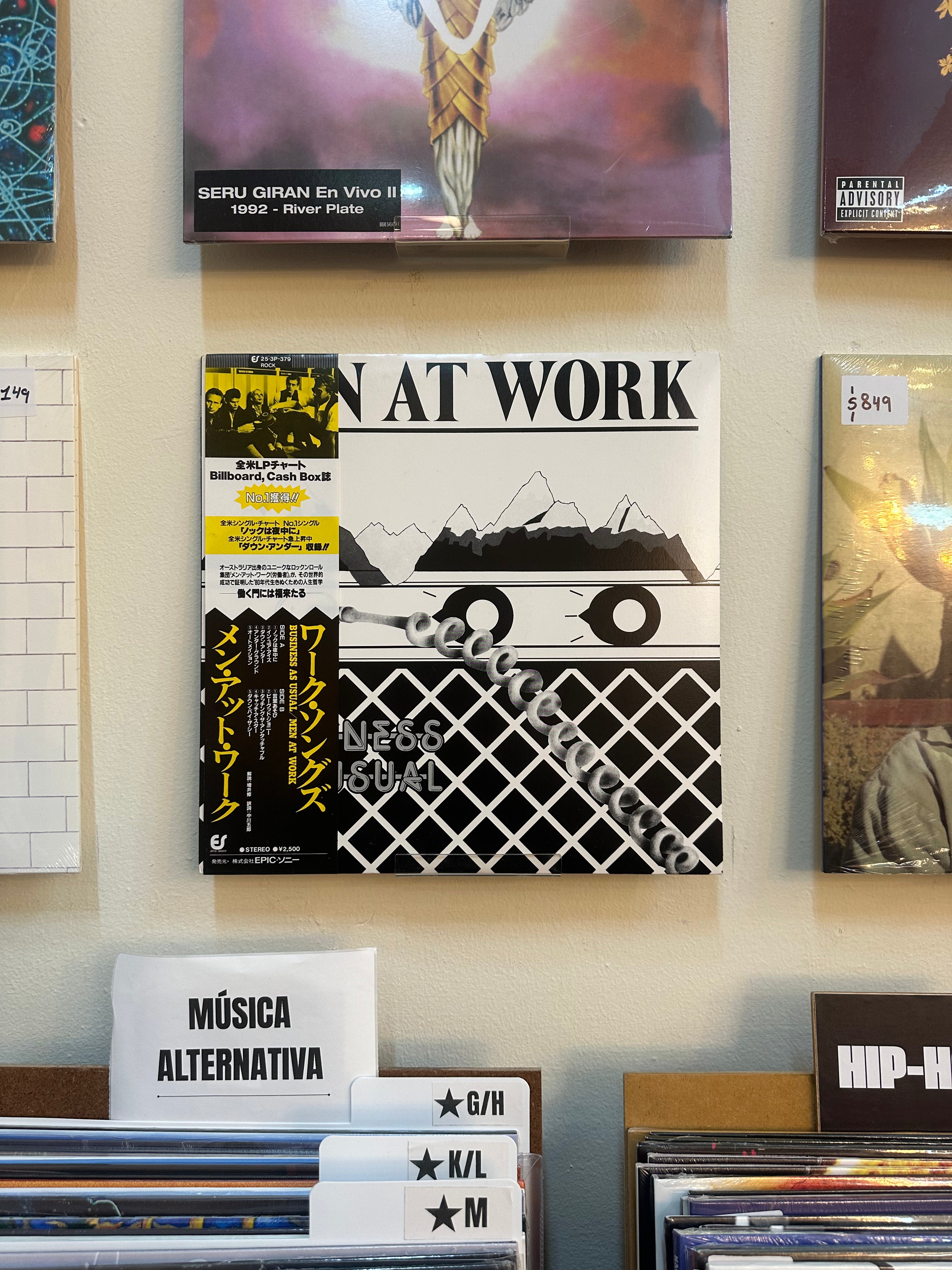 Men At Work – Business As Usual (JPN-1982)
