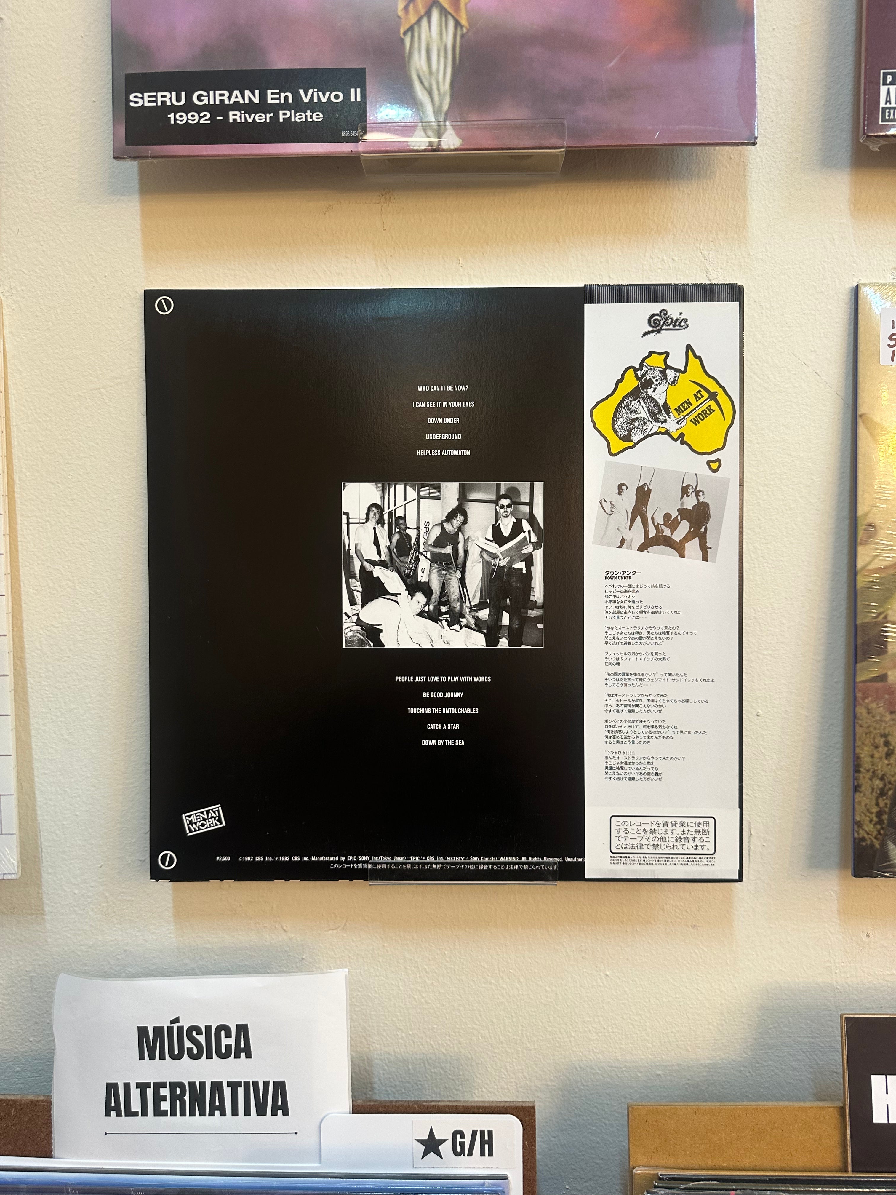 Men At Work – Business As Usual (JPN-1982)