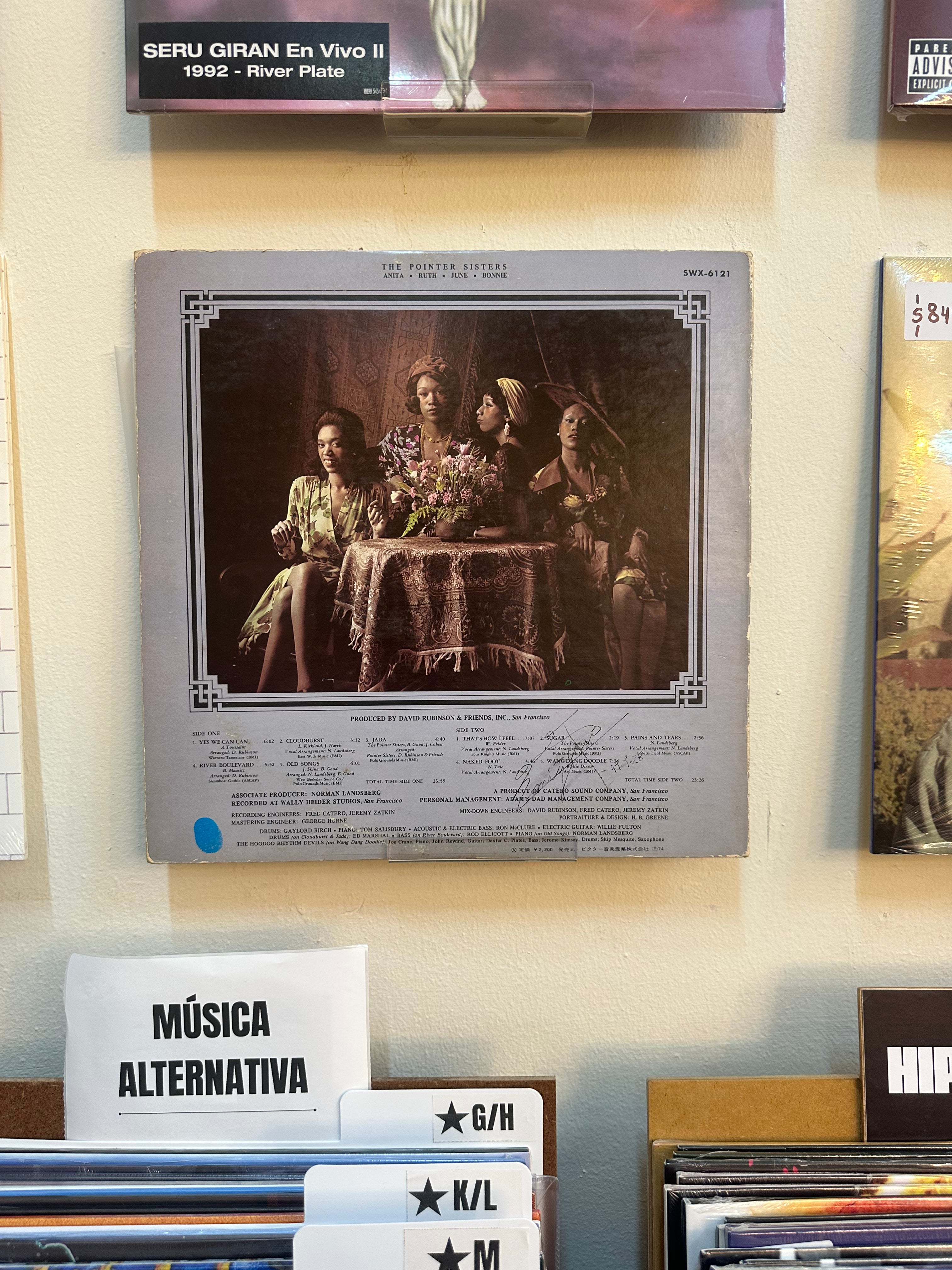 The Pointer Sisters* – The Pointer Sisters (JPN-1974)