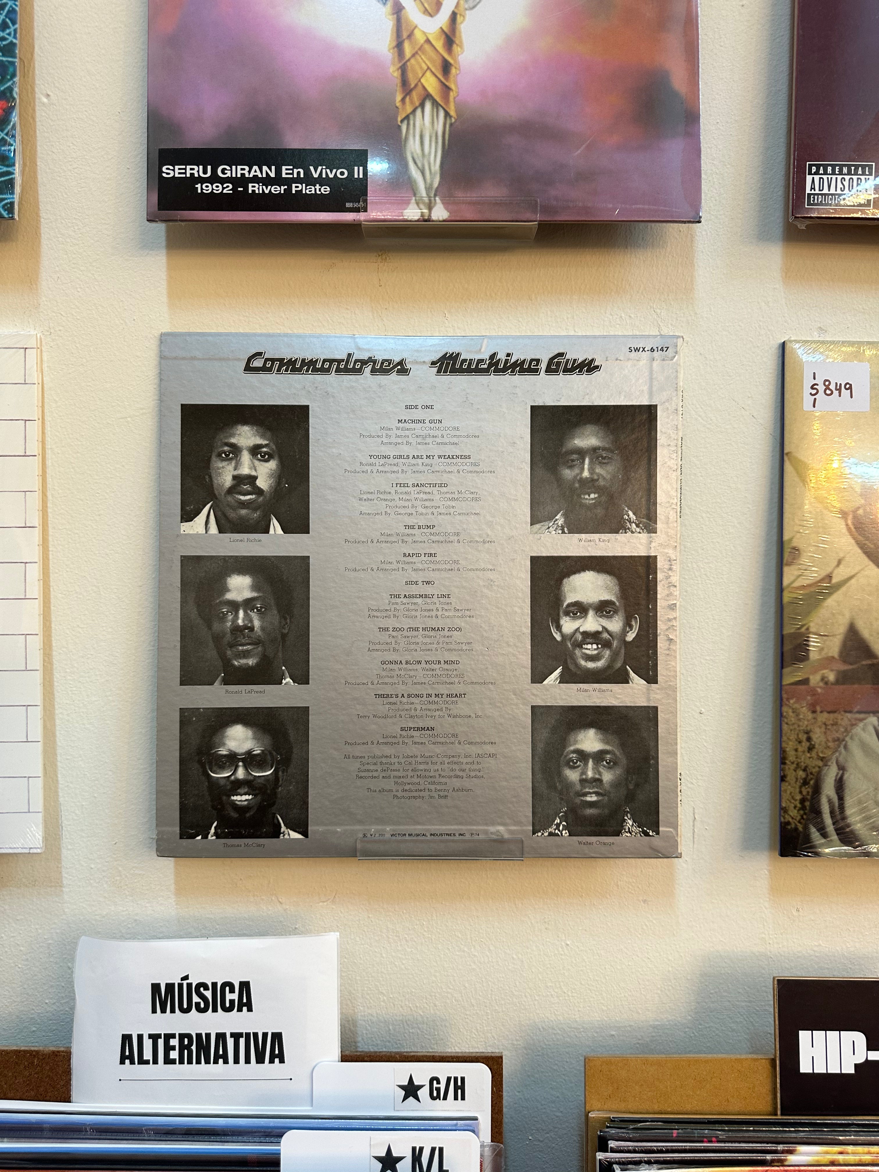Commodores – Machine Gun (JPN 1974)