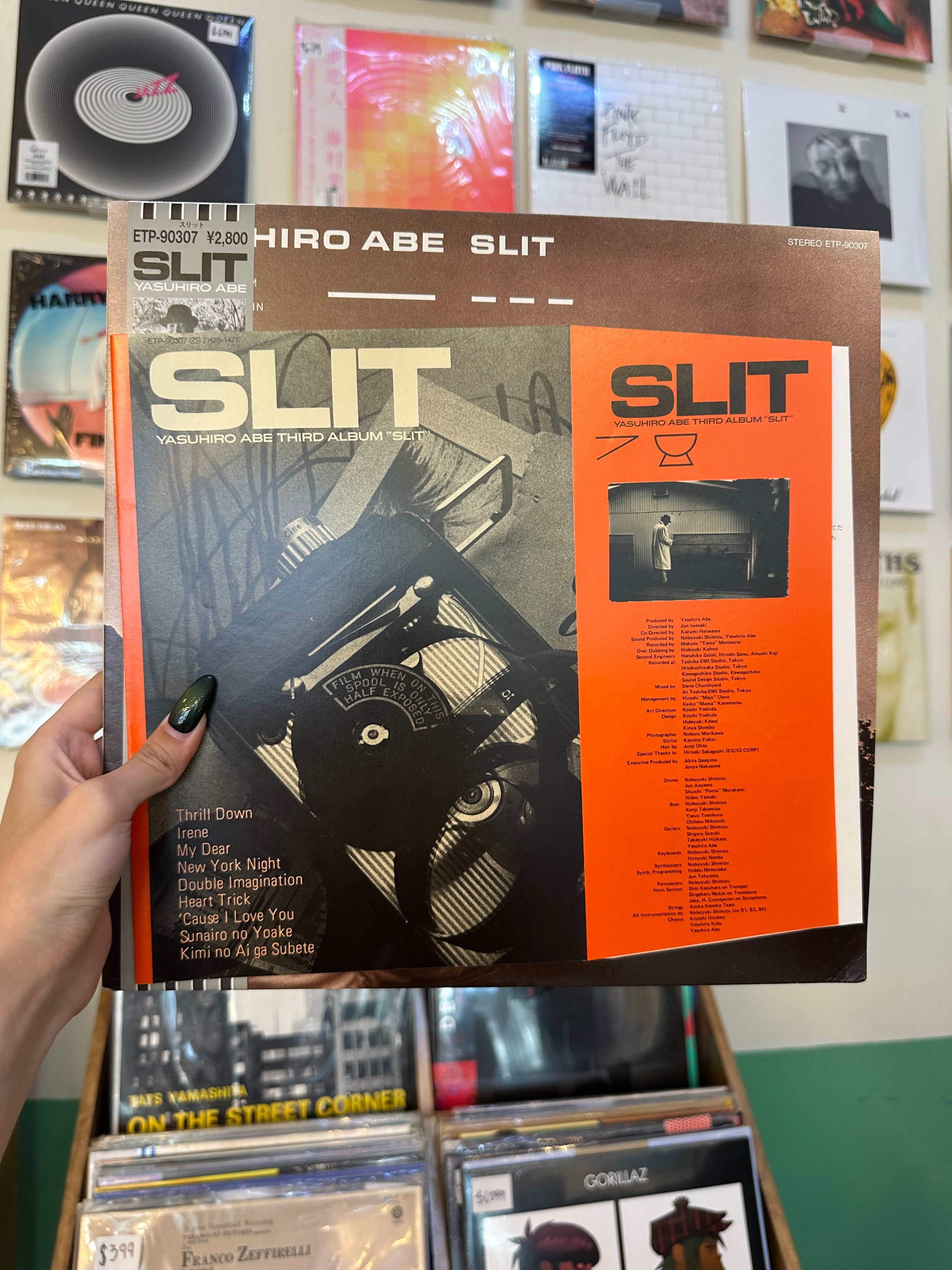 Yasuhiro Abe – Slit (JPN 1984)