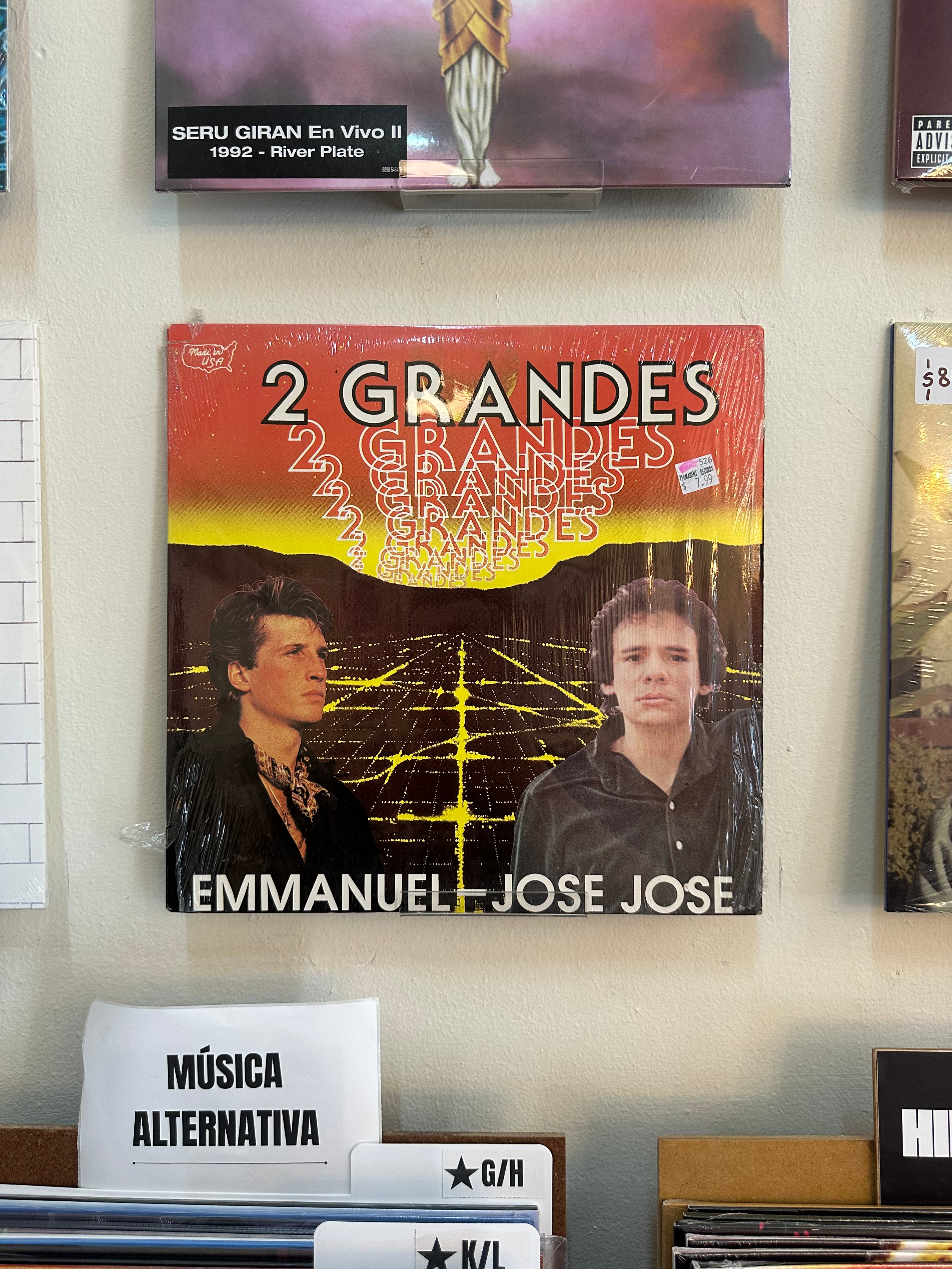 José José, Emmanuel – 2 Grandes (USA-1985)