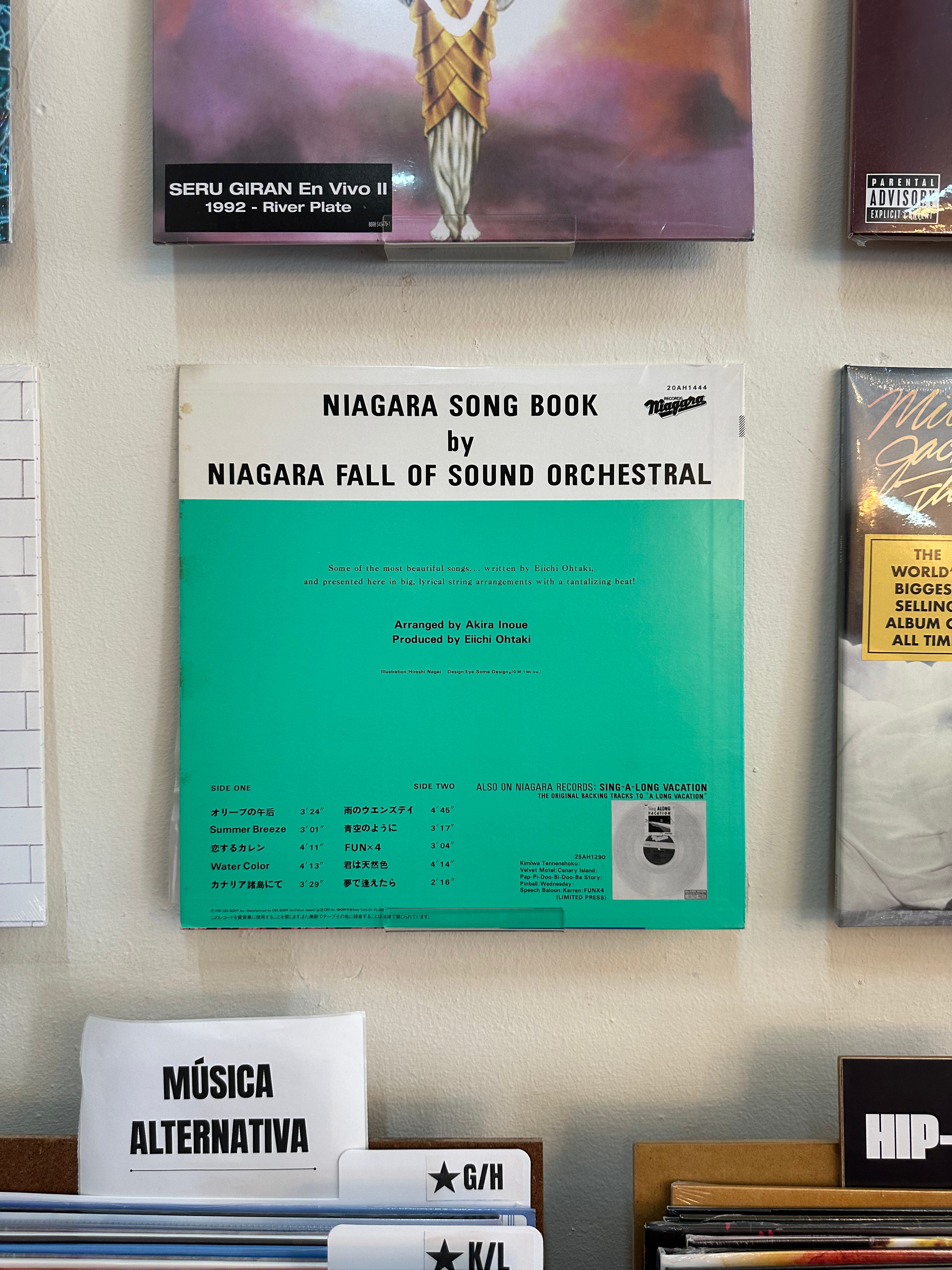 Niagara Fall Of Sound Orchestral – Niagara Song Book (JPN-1982)