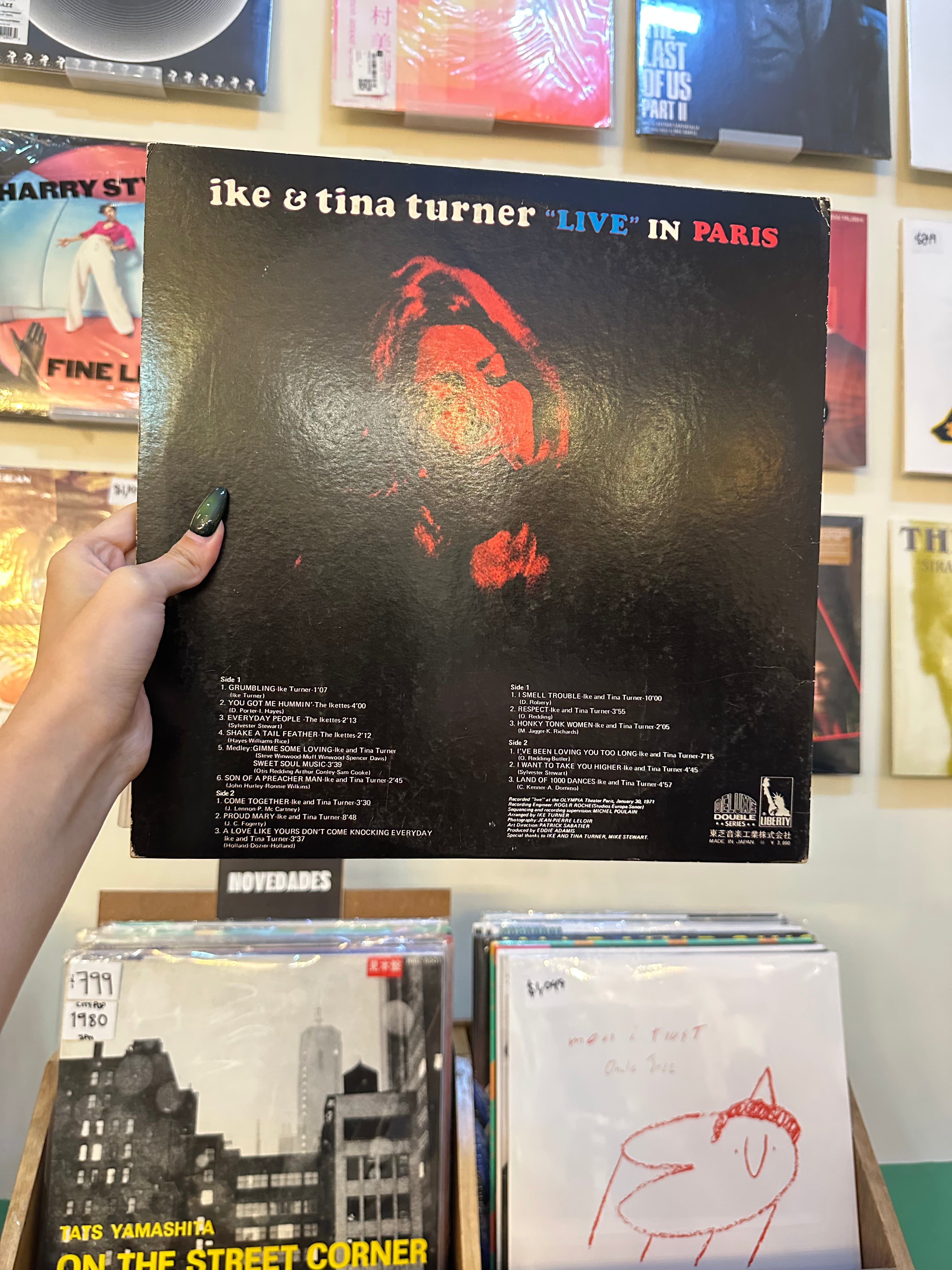 Ike & Tina Turner – Live In Paris (JPN 1971)