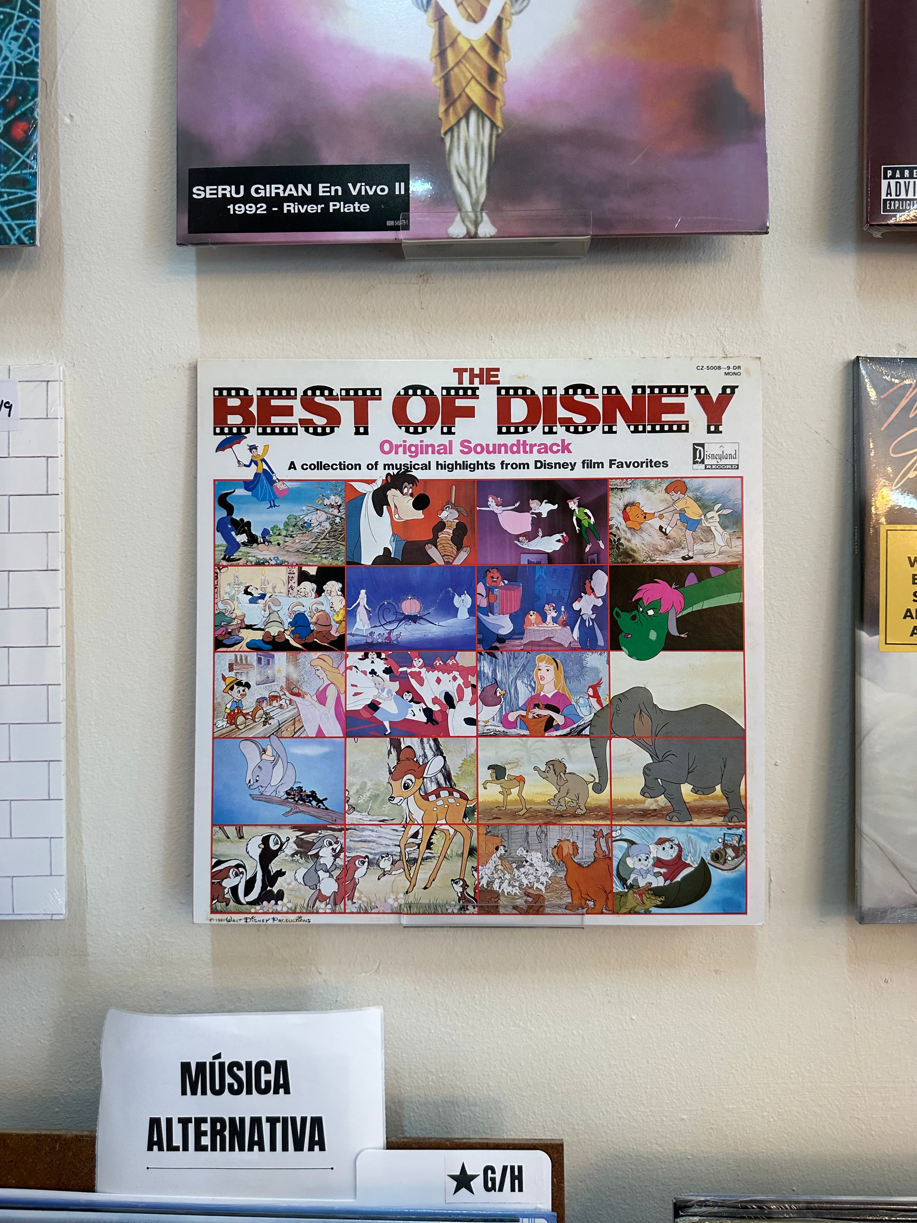 Various – The Best Of Disney - Original Soundtrack - A Collection Of Musical Highlights From Disney Film Favorites (JPN 1981)